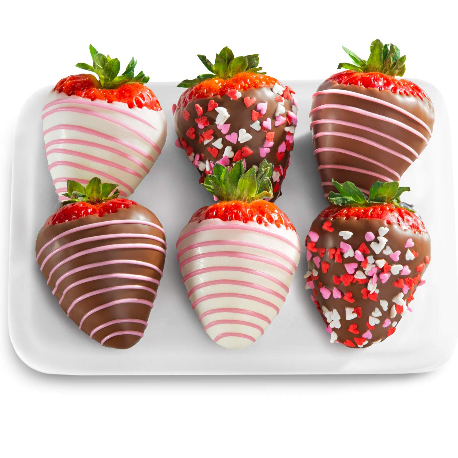 A Gift Inside The Original Love Berries Chocolatey Dipped Strawberries - 12 Berries: 6 Love Berries Original