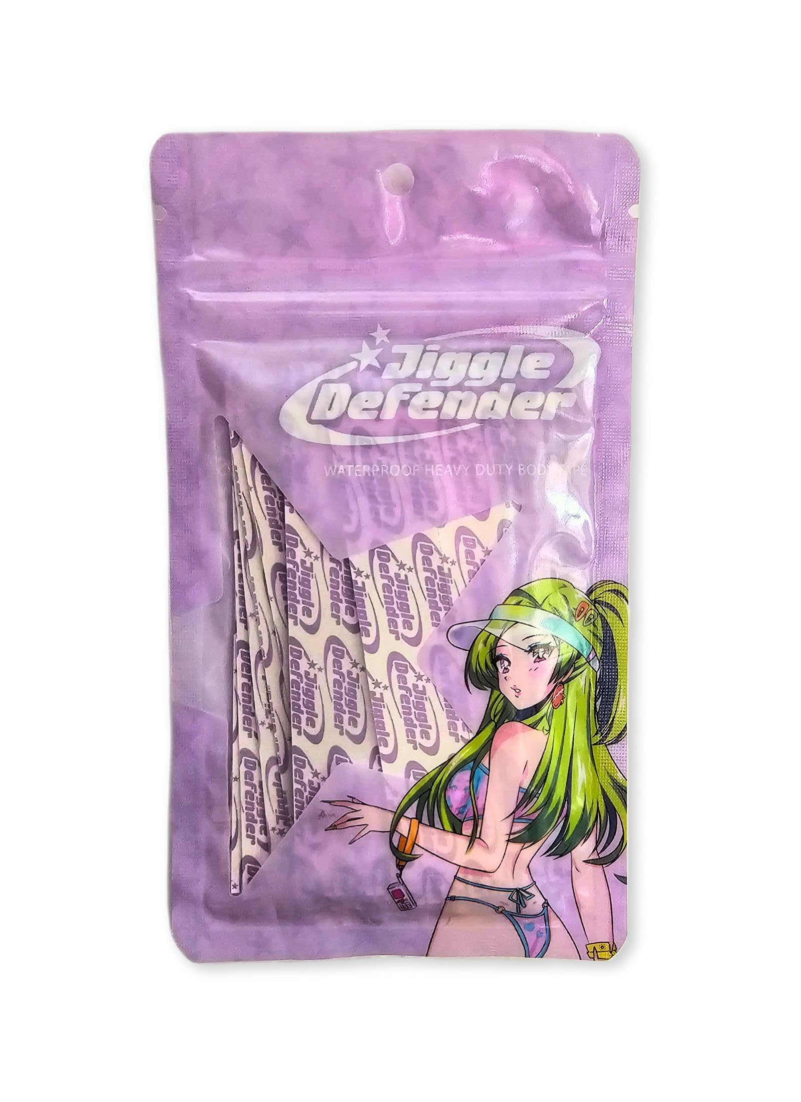 MOEFLAVOR Jiggle Defender - First Cosplay Lingerie Tape for Cosplayers - Heavy Duty Fabric Tapes for Fashion, Halloween & Holidays - Ultra Sticky 12 Hr Strength (Jiggle Defender Tape)