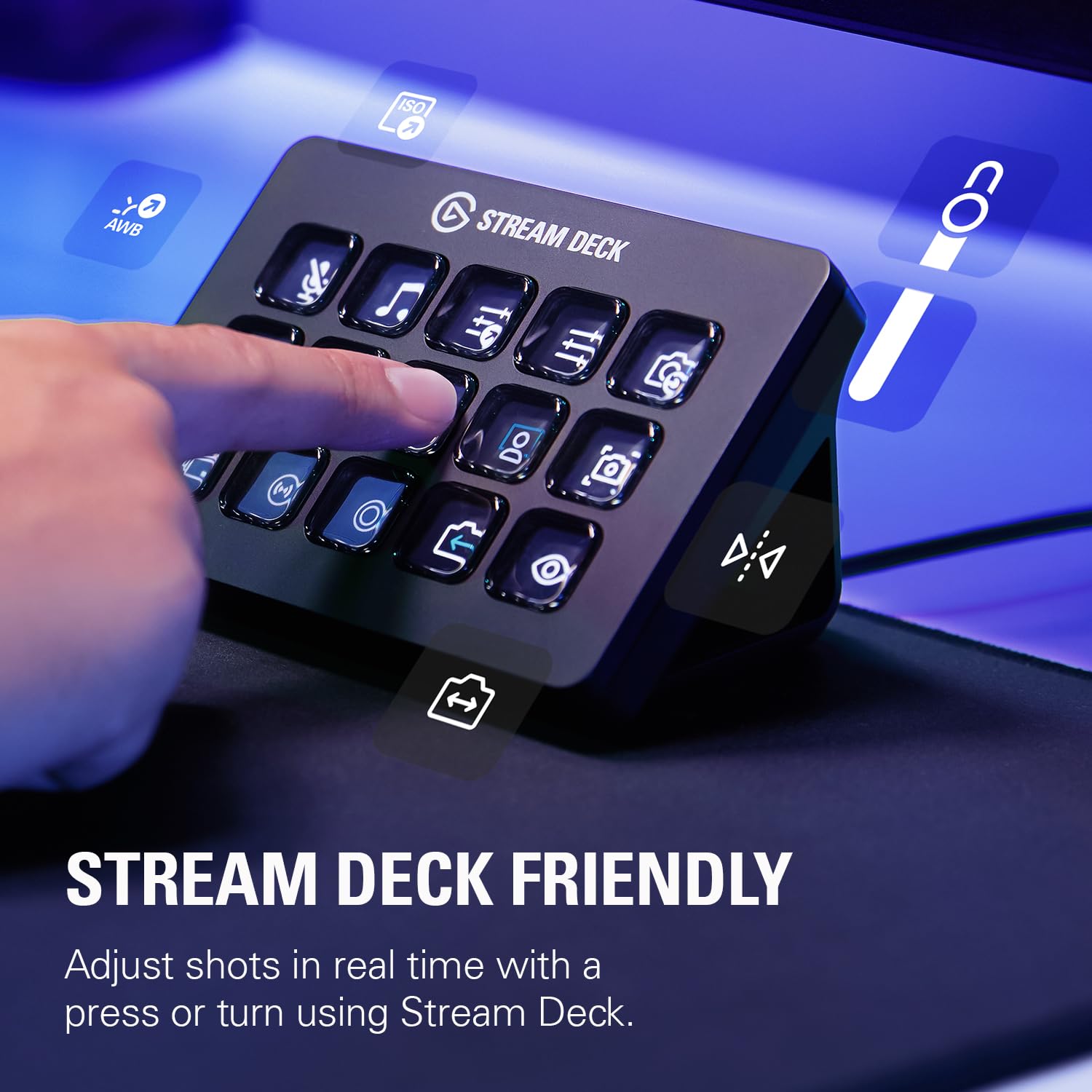 Elgato Facecam Pro, True 4K60 Ultra HD Webcam for Live Streaming, Gaming, Video Calls, Sony Sensor, Advanced Light Correction, DSLR Style Control, Wide Angle, works with OBS, Teams, Zoom, PC/Mac: Facecam