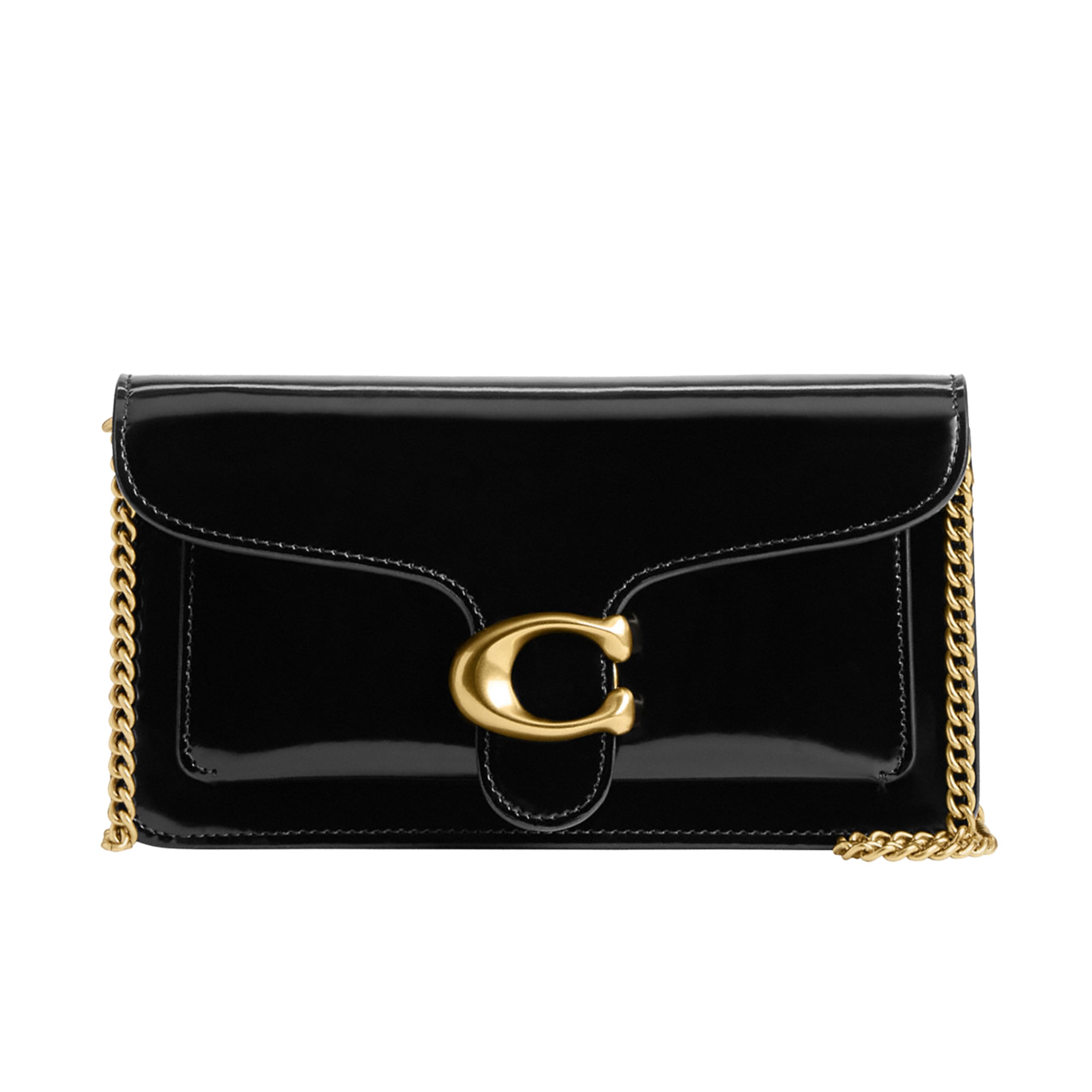 COACH Tabby Chain Clutch: B4/Black