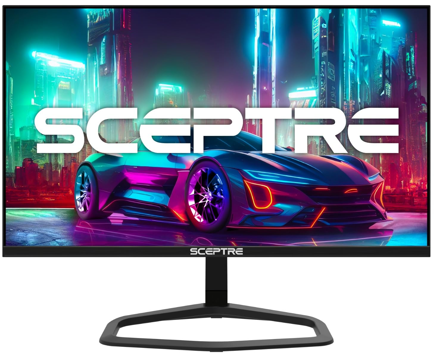 Sceptre 34-Inch Curved Ultrawide WQHD Monitor 3440 x 1440 R1500 up to 165Hz DisplayPort x2 99% sRGB 1ms Picture by Picture, Machine Black 2023 (C345B-QUT168): 24.5" 240Hz