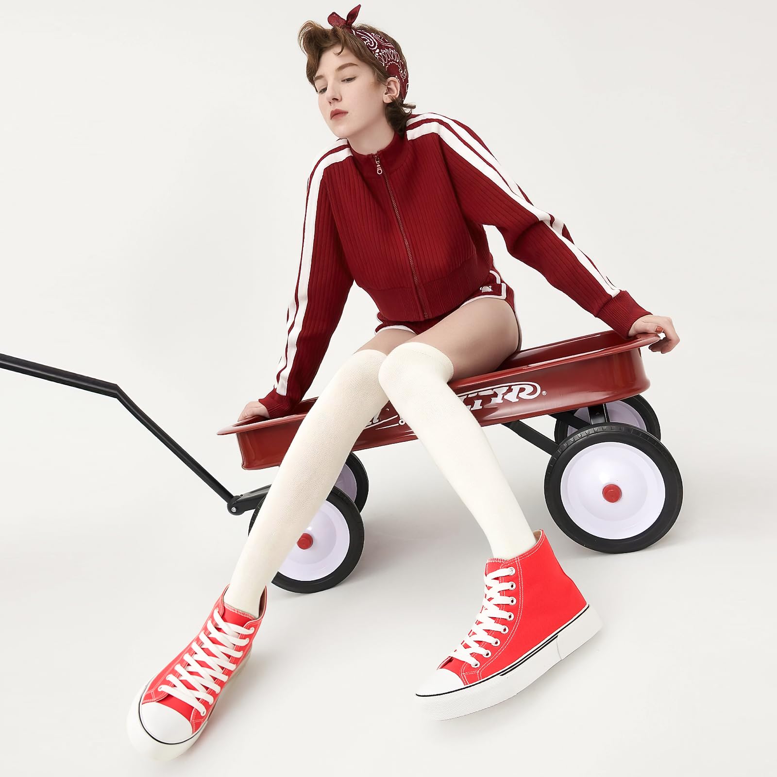 hash bubbie Unisex Fashion High top Sneakers Womens Classic High Tops Canvas Shoes Casual Tennis Shoes for Men