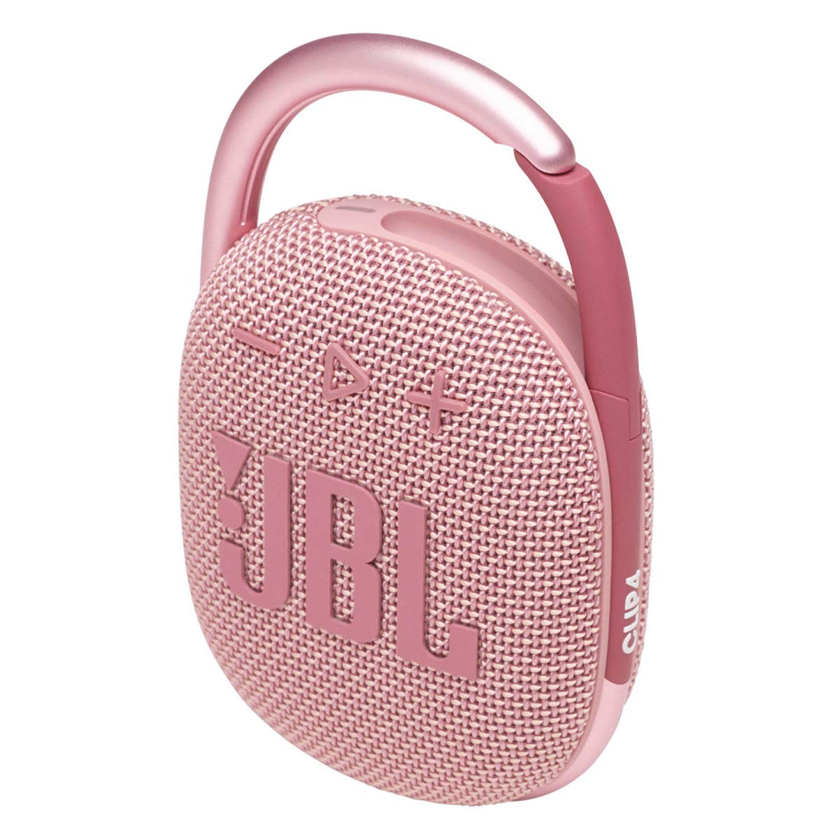 JBL Clip 4 - Portable Mini Bluetooth Speaker, big audio and punchy bass, integrated carabiner, IP67 waterproof and dustproof, 10 hours of playtime, speaker for home, outdoor and travel (): Pink