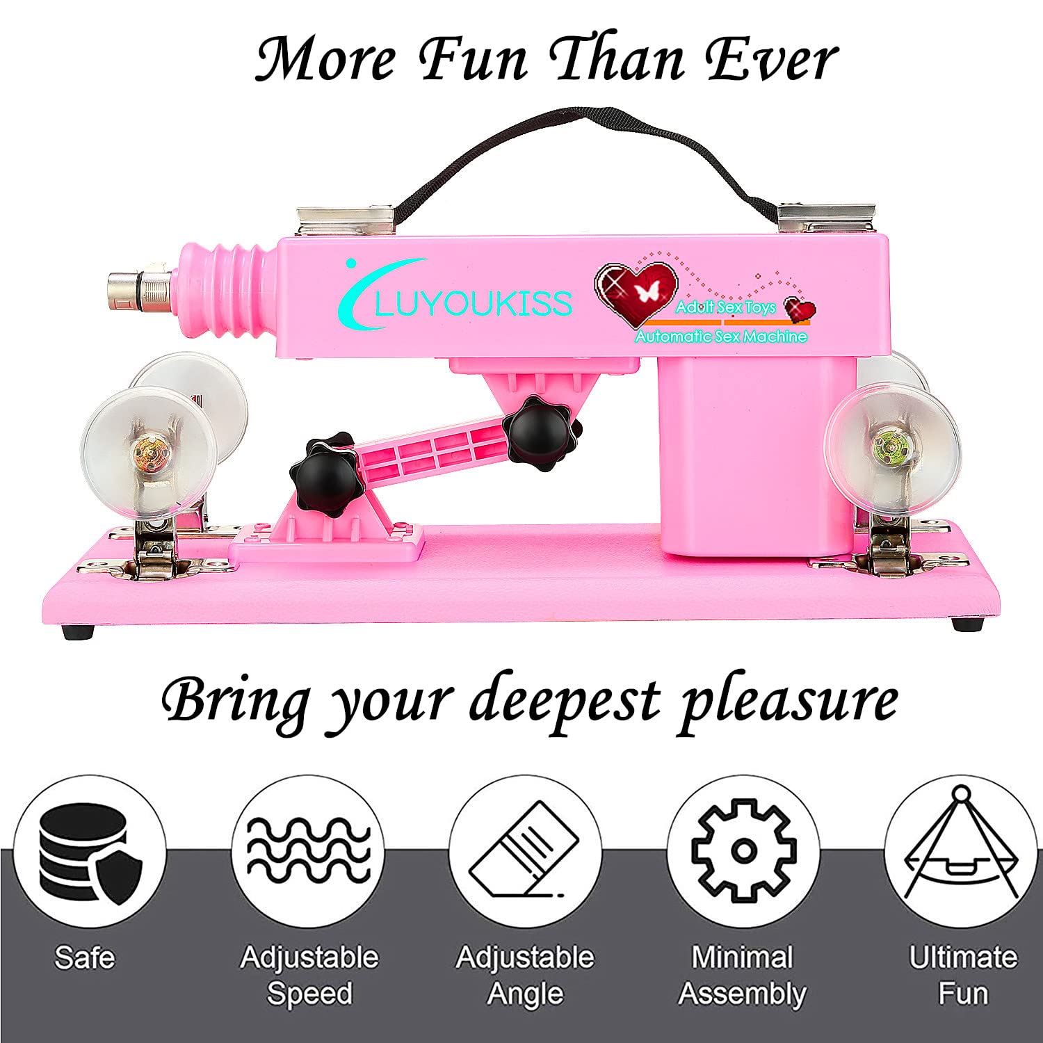 Automatic Sex Machine for Women, Adult Sex Machine Thrusting Dildo Women Masturbation, Adjustable Vaginal Anal Machine Device Sex Love Machine: Automatic Sex Machine for Women, Adult Sex Machine Thrusting Dildo Women Masturbation, Adjustable Vaginal Anal Machine Device Sex Love Machine