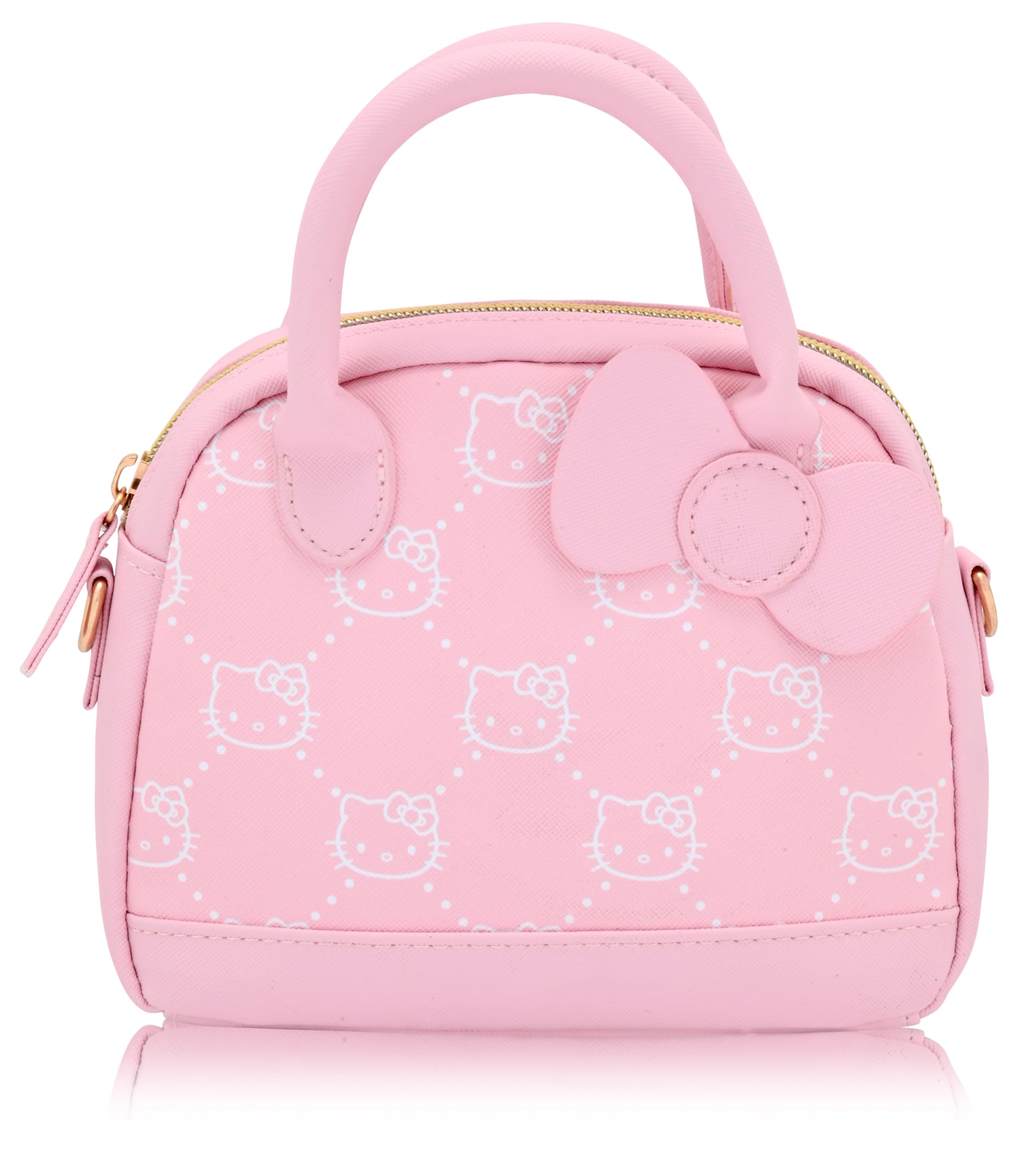 Sanrio Hello Kitty Mini Purse Crossbody Handbag for Women | Hello Kitty Leather Women's Shoulder Handbag