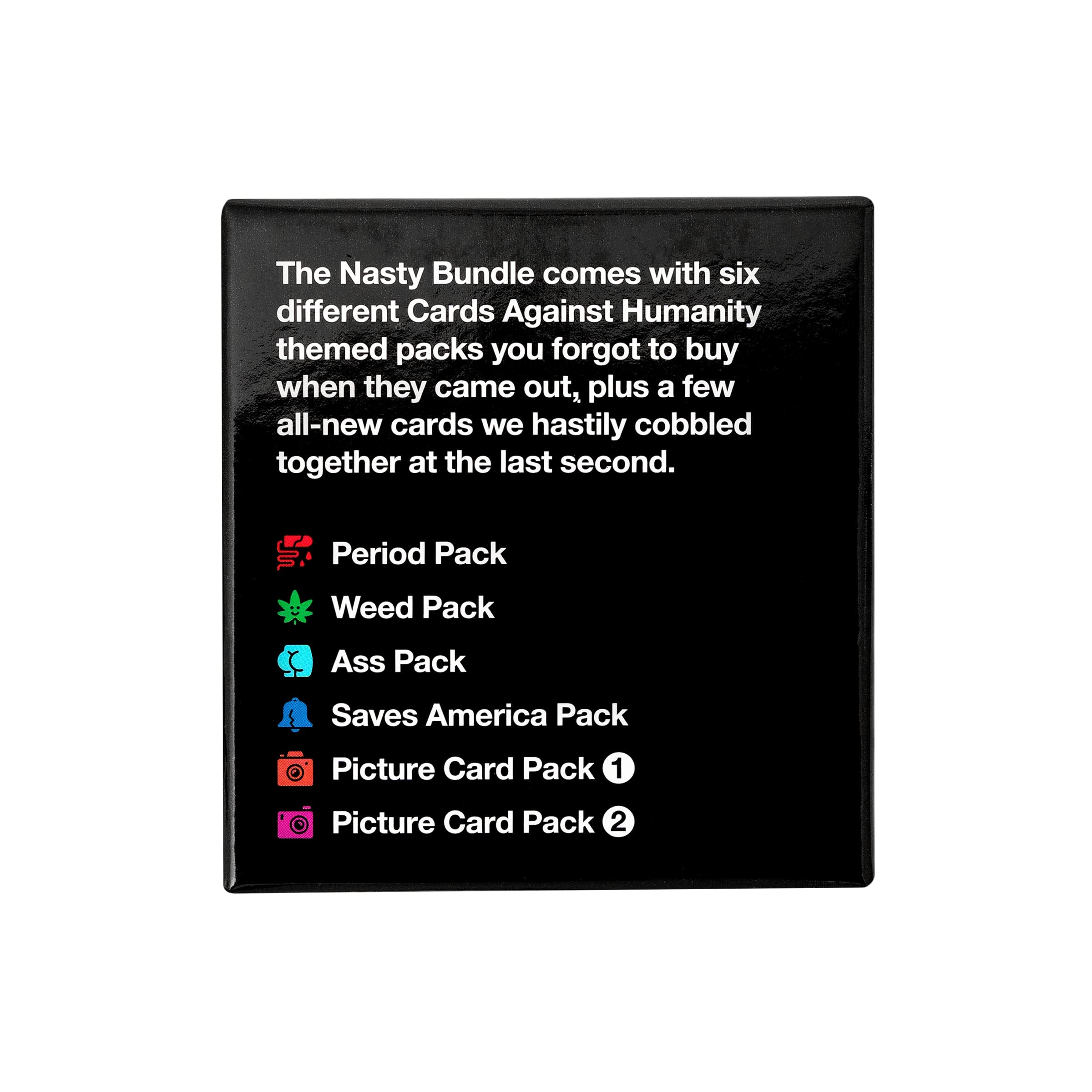 Cards Against Humanity: Nasty Bundle • 6 Nasty Themed Packs + 10 All-New Cards - Image 3