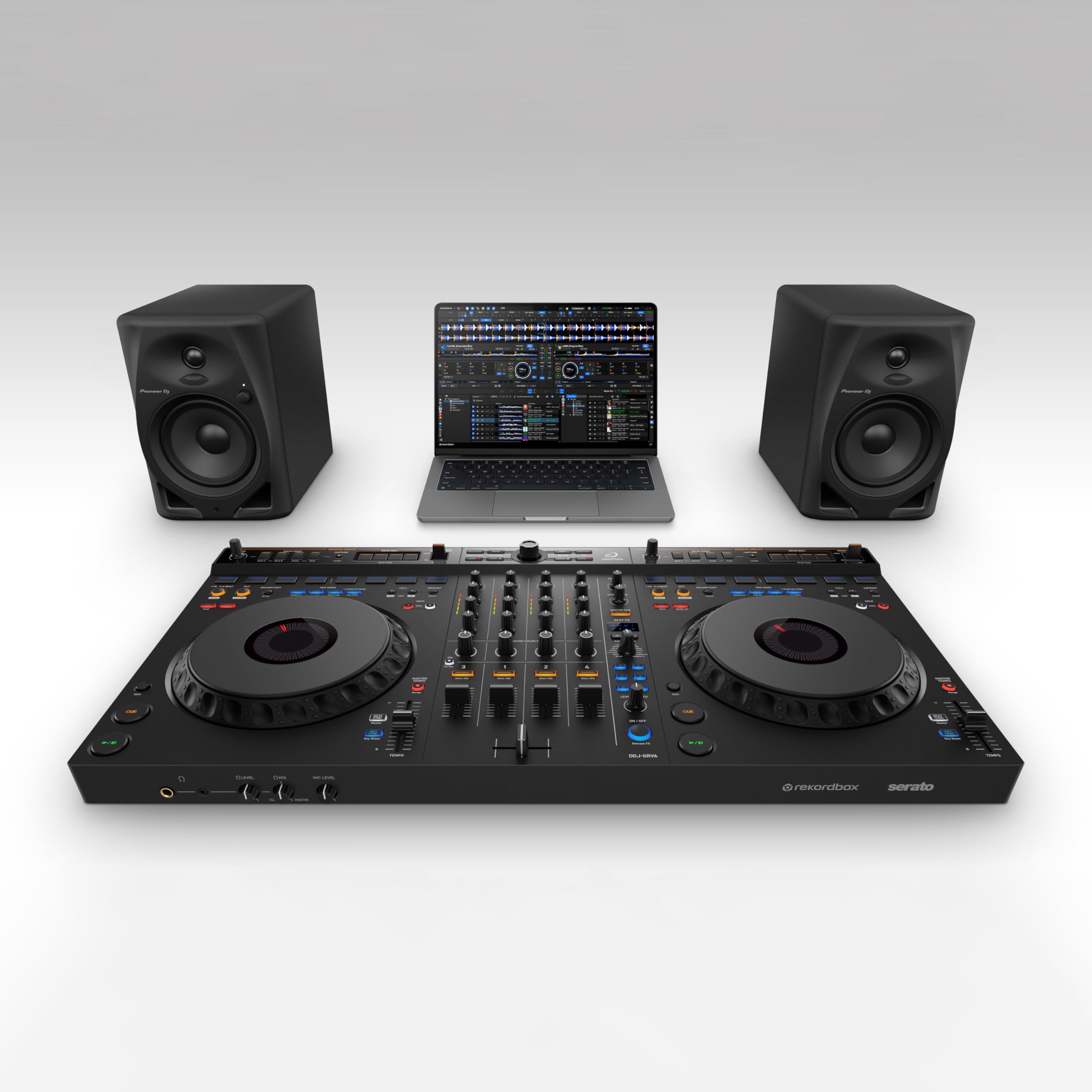 AlphaTheta DDJ-GRV6 4-channel performance DJ controller thumbnail 6