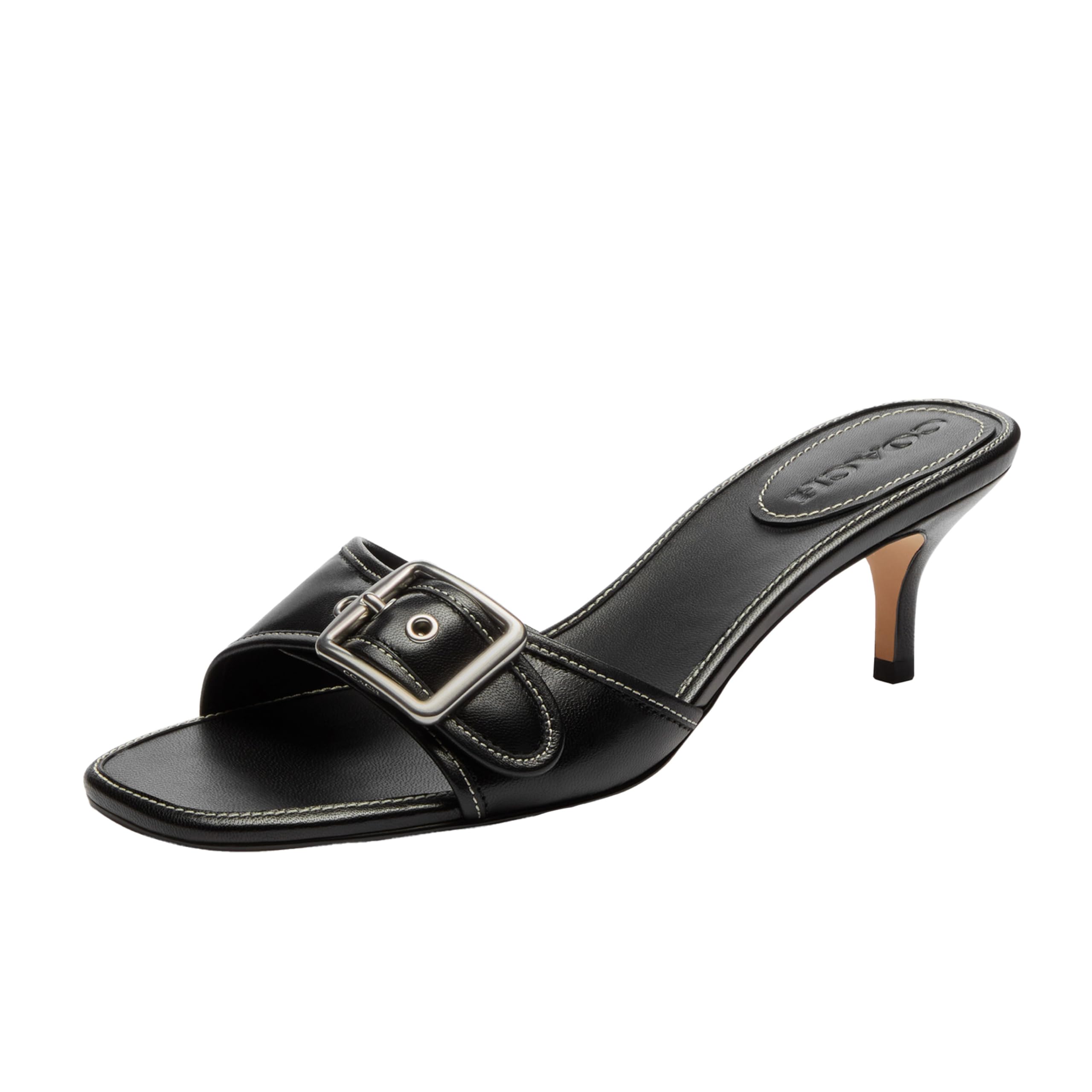 Coach Women's Margot Sandal Platform: 9.5 Black