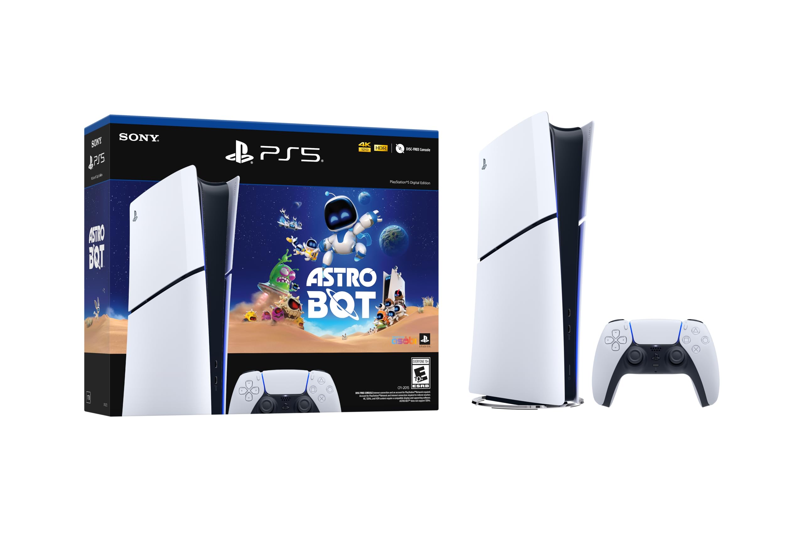 PlayStation®5 Digital Edition (slim): PlayStation®5 Digital Edition - ASTRO BOT Bundle