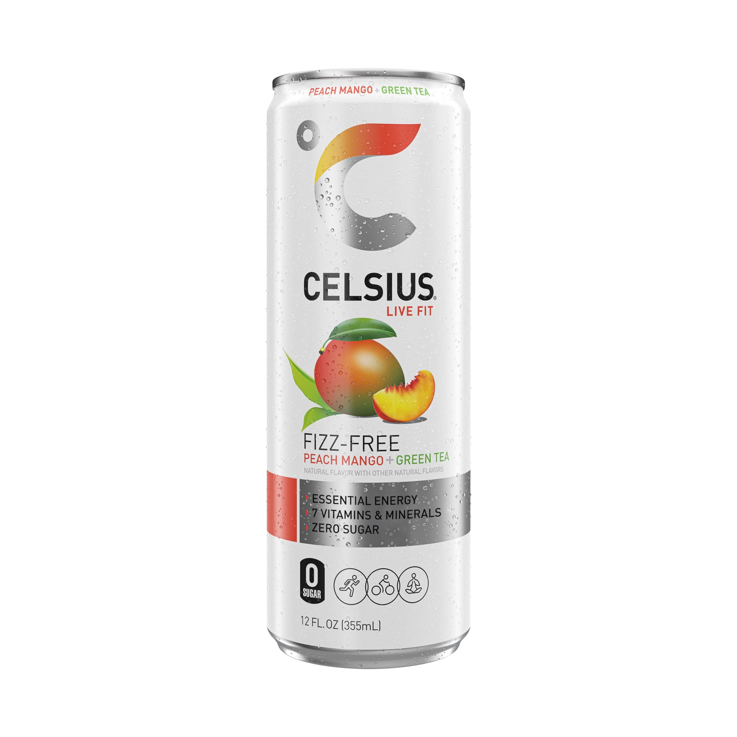 CELSIUS Sparkling Tropical Vibe, Functional Essential Energy Drink 12 Fl Oz (Pack of 12) - Image 5
