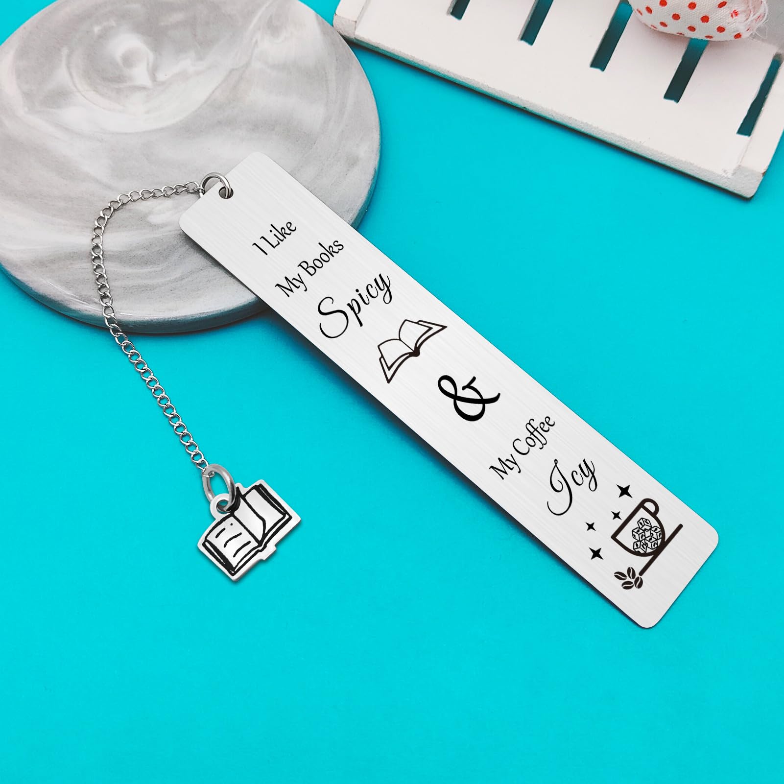 Spicy Bookmark Gifts for Reading Women Coffee Lovers Gift Ideas for Readers Book Marks for Book Lovers Bookish Librarian Book Club Gift Birthday Christmas Friendship Gifts for Women: Spicy Bookmark Gifts for Reading Women Coffee Lovers Gift Ideas for Readers Book Marks for Book Lovers Bookish Librarian Book Club Gift Birthday Christmas Friendship Gifts for Women