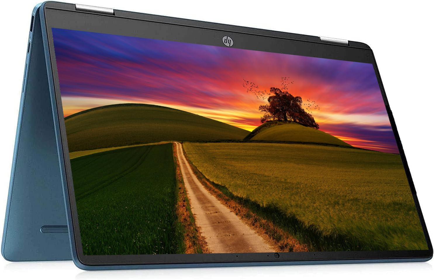 HP x360 14" IPS Touchscreen Convertible Chromebook with Micro-Edge Display, Intel Celeron N Processor up to 2.71GHz, 4GB Memory, 64GB Storage, Webcam, Bluetooth, Chrome OS, Turquoise Blue (Renewed): HP x360 14" IPS Touchscreen Convertible Chromebook with Micro-Edge Display, Intel Celeron N Processor up to 2.71GHz, 4GB Memory, 64GB Storage, Webcam, Bluetooth, Chrome OS, Turquoise Blue (Renewed)