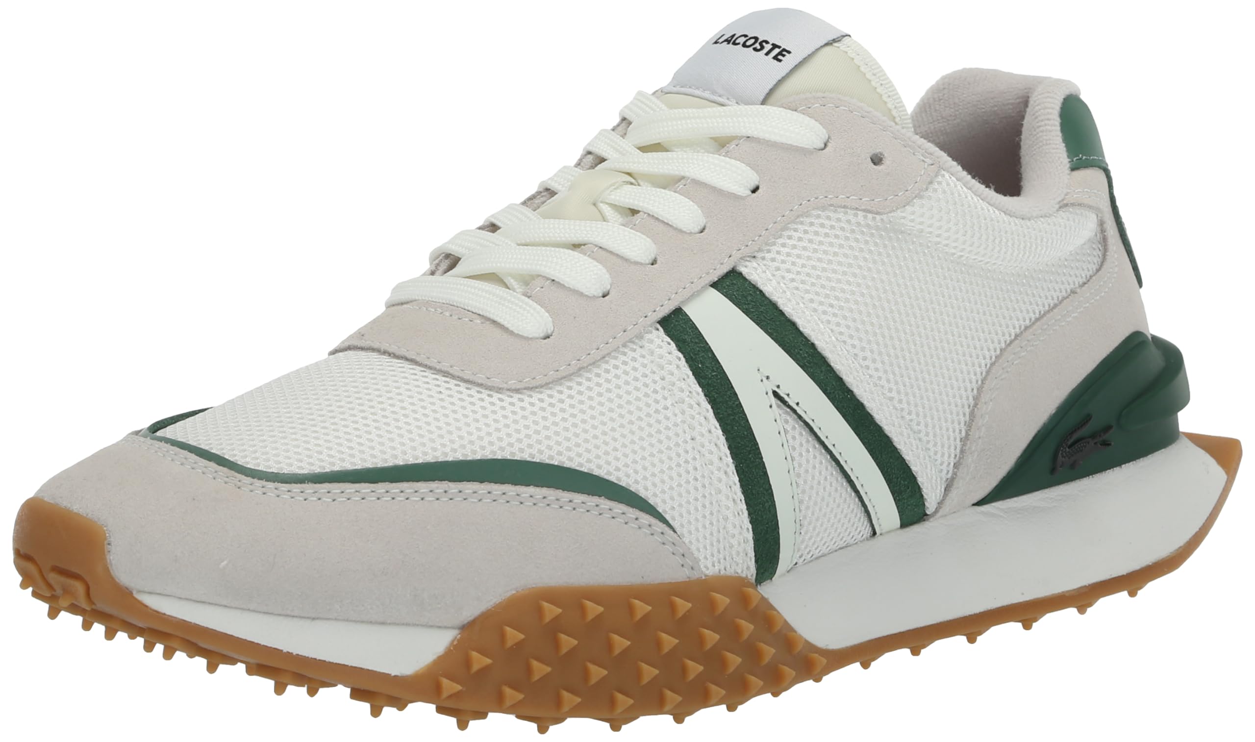 Lacoste Men's L Spin Leather and Textile Sneaker: Lacoste Men's L Spin Leather and Textile Sneaker