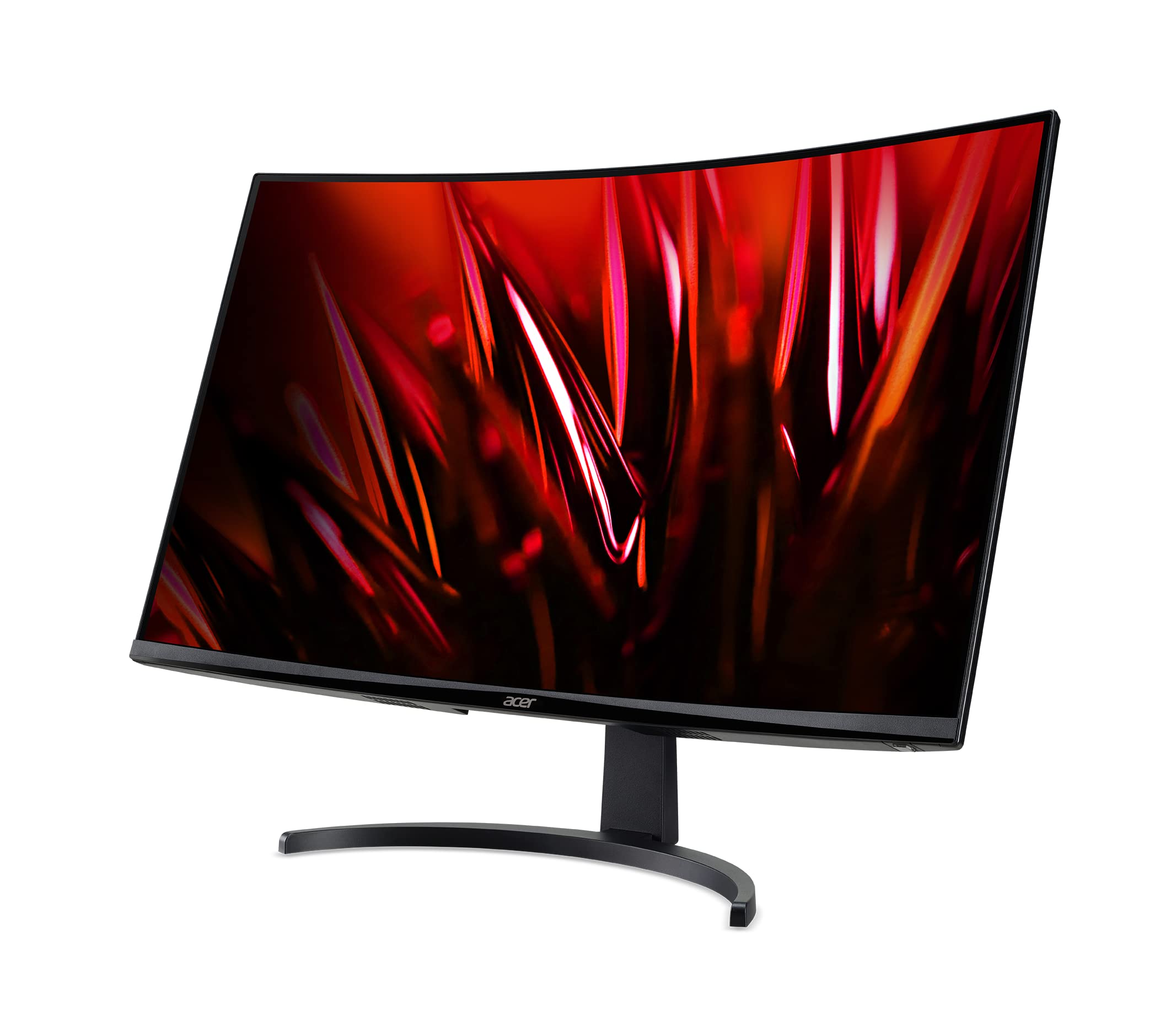 Acer Nitro 31.5 Inch WQHD 2560 x 1440 1500R Curved Gaming Monitor | AMD FreeSync | Up to 180Hz Refresh | 1ms (VRB) | Tilt | One Display Port 1.4 & Two HDMI 2.0 | EDA323QU S3bmiiphx