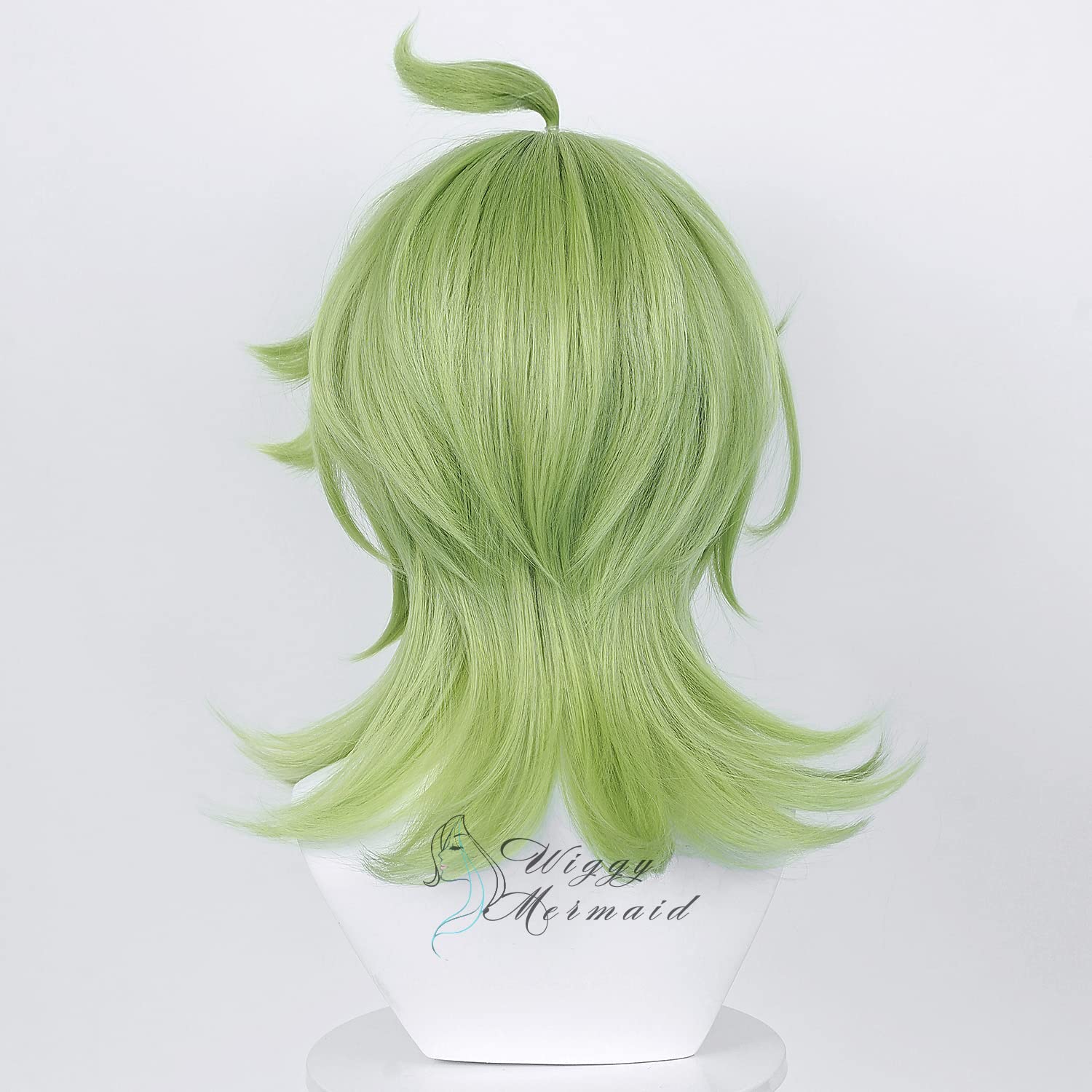 SL Wavy Blonde Ponytail Wig for Jean Cosplay,Golden Princess Hair Wigs with Pigtails Bangs + Wig Cap for Halloween Peach Costume