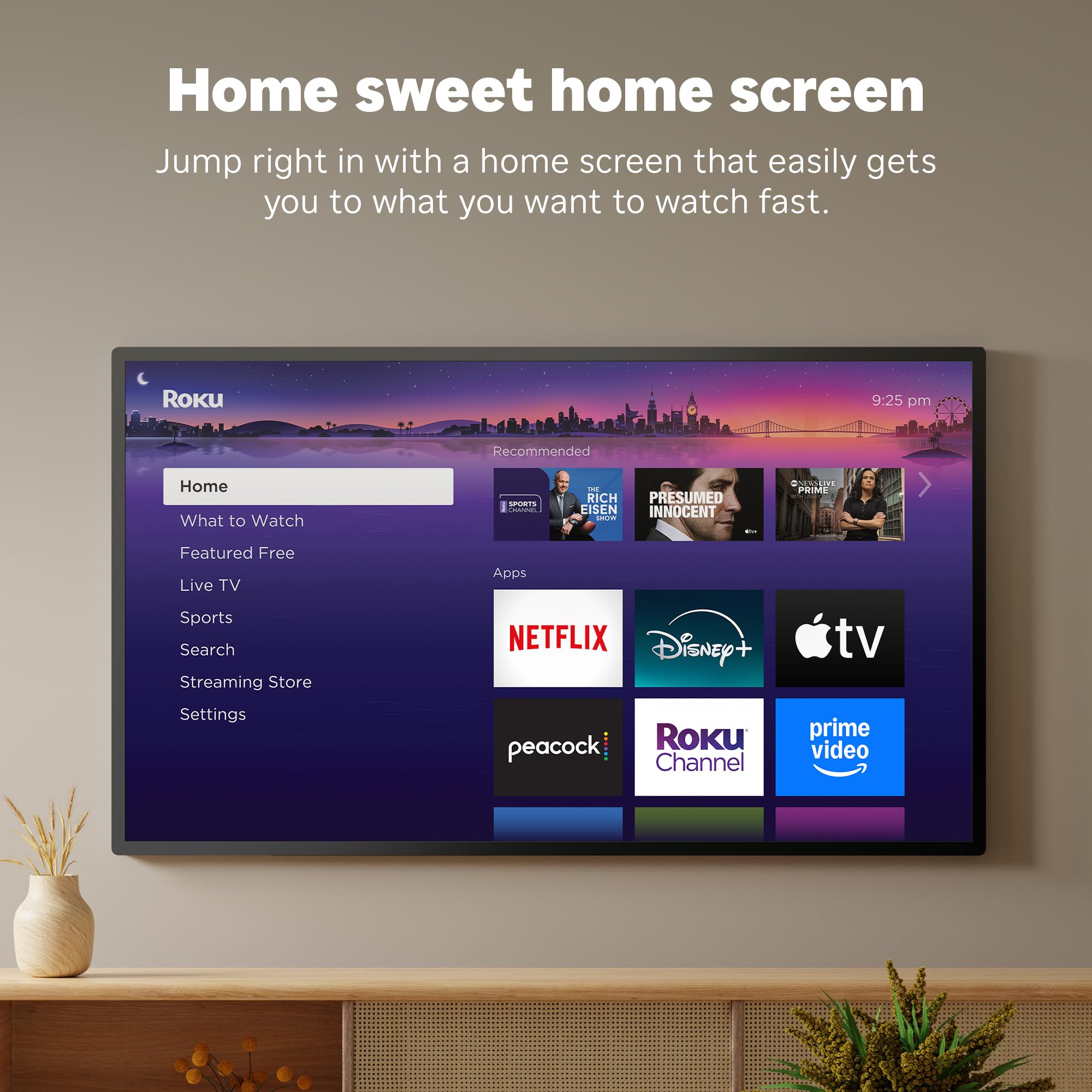 Roku Streaming Stick 4K - HDR & Dolby Vision Roku Streaming Device for TV with Voice Remote & Long-Range Wi-Fi - Free & Live TV thumbnail 6