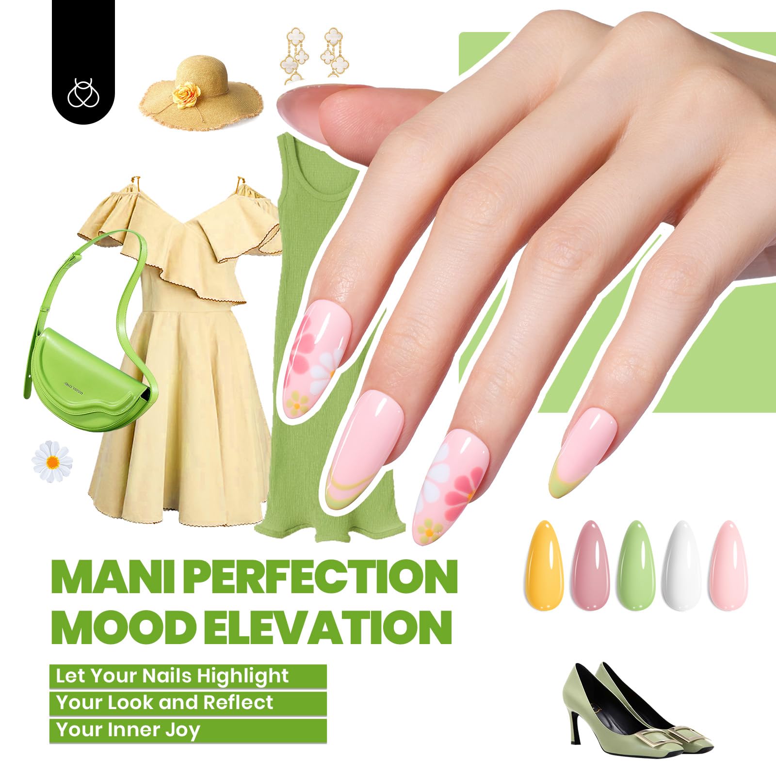 beetles Gel Polish Set Summer Gel Nail Polish Kit Pastel 36 Pcs 32 Colors with Base Top Coat Hot Pink Green Black White Burgundy Red Blue Purple Gifts for Women Fingertip Palette: 0-0 35 Colors Outfits