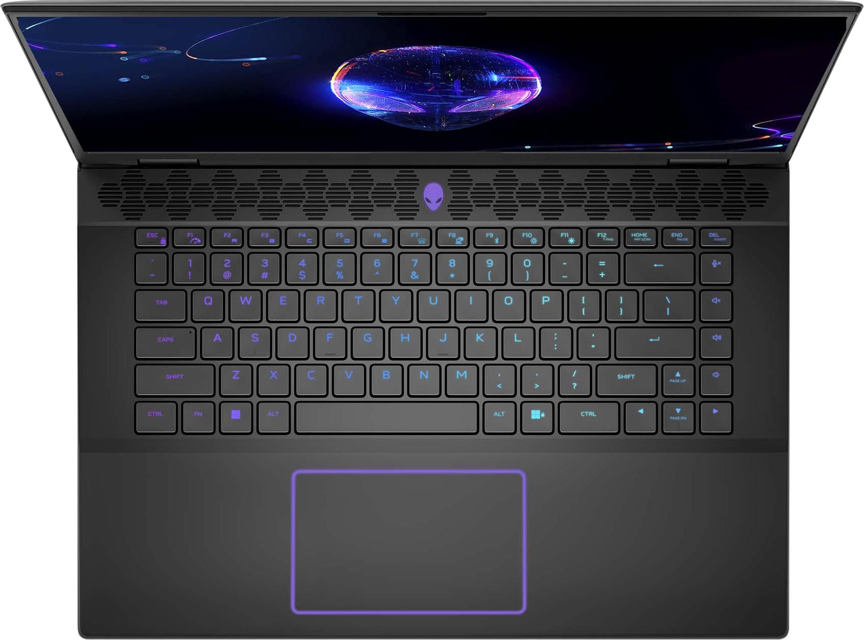 2025 Alienware 16 Aurora Gaming Laptop (16" QHD+ 120Hz, Intel 10-Core 7 240H (> i7-13620H), 64GB DDR5, 2TB SSD, NVIDIA GeForce RTX 4050 6GB), Backlit Keyboard, Wi-Fi 7, Ethernet, Webcam, Win 11 Home: 32GB | 1TB SSD