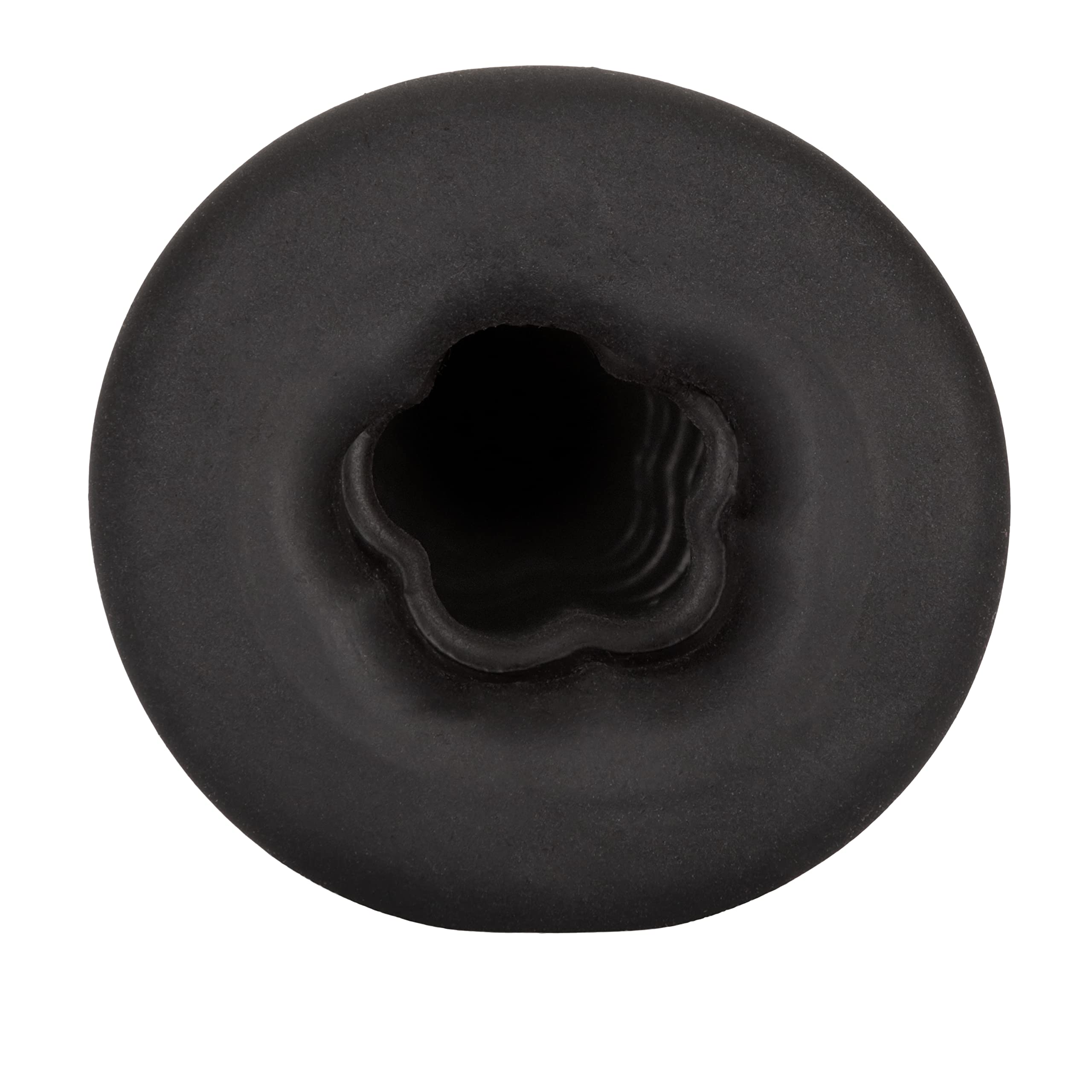 CalExotics Packer Gear FTM Stroker - Male Silicone Masturbation Sleeve - 2 Inch Adult Male Masturbator Sex Toy - Black: 1 Count (Pack of 2)