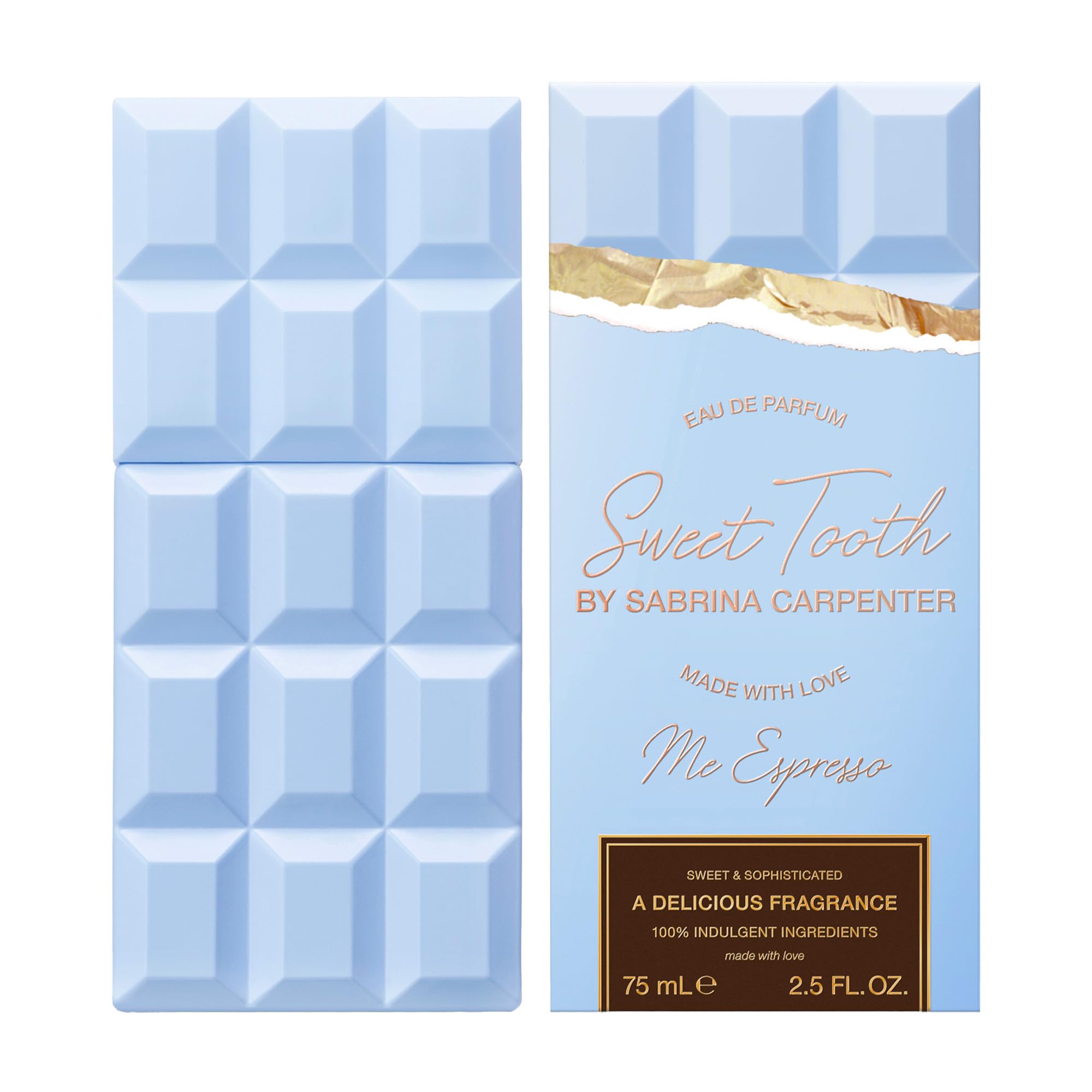 Sabrina Carpenter Me Espresso - Long-lasting Perfume for Women - Sweet Floral Fragrance with notes of Vanilla & Amber - Vegan - Cocoa, Coffee Scent - 2.5 Fl Oz (75 mL): Me Espresso 2.5 Fl Oz (Pack of 1)