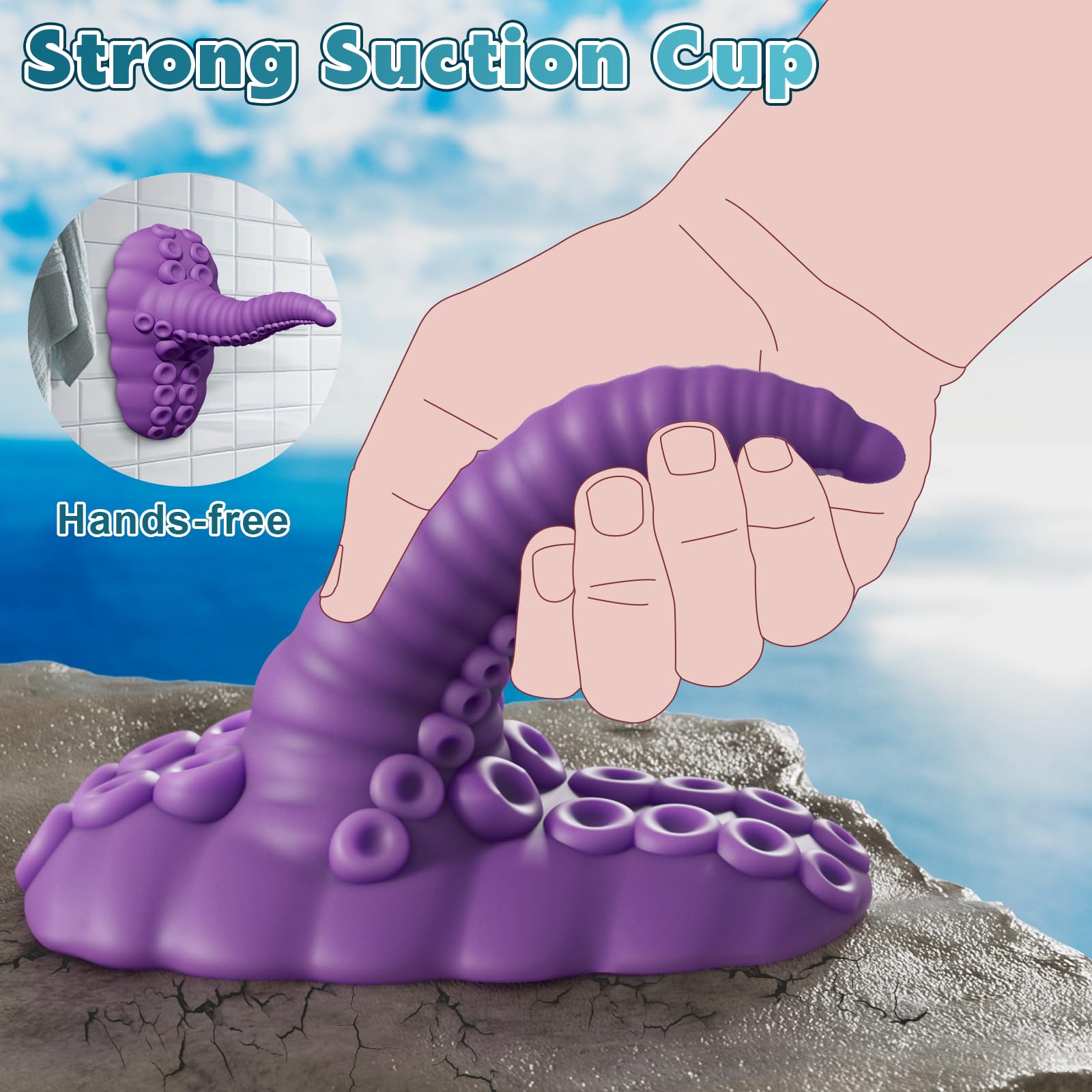 Women Sex Toys Monster Dildo - Adult Toys Fantasy Dildo Vibrators with 10 Modes for G Spot Vagina Anal Stimulation, Vibrating Suction Cup Dildo, Silicone Dragon Tentacle Dildo, Adult Sex Toys & Games: Women Sex Toys Monster Dildo - Adult Toys Fantasy Dildo Vibrators with 10 Modes for G Spot Vagina Anal Stimulation, Vibrating Suction Cup Dildo, Silicone Dragon Tentacle Dildo, Adult Sex Toys & Games