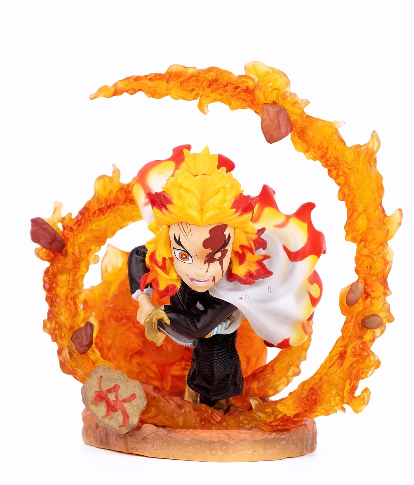 KELAKE GK Demon Slayer Rengoku  Statue Figurine Model Doll Collection Cute Birthday Gifts PVC: Kyoujurou Figure
