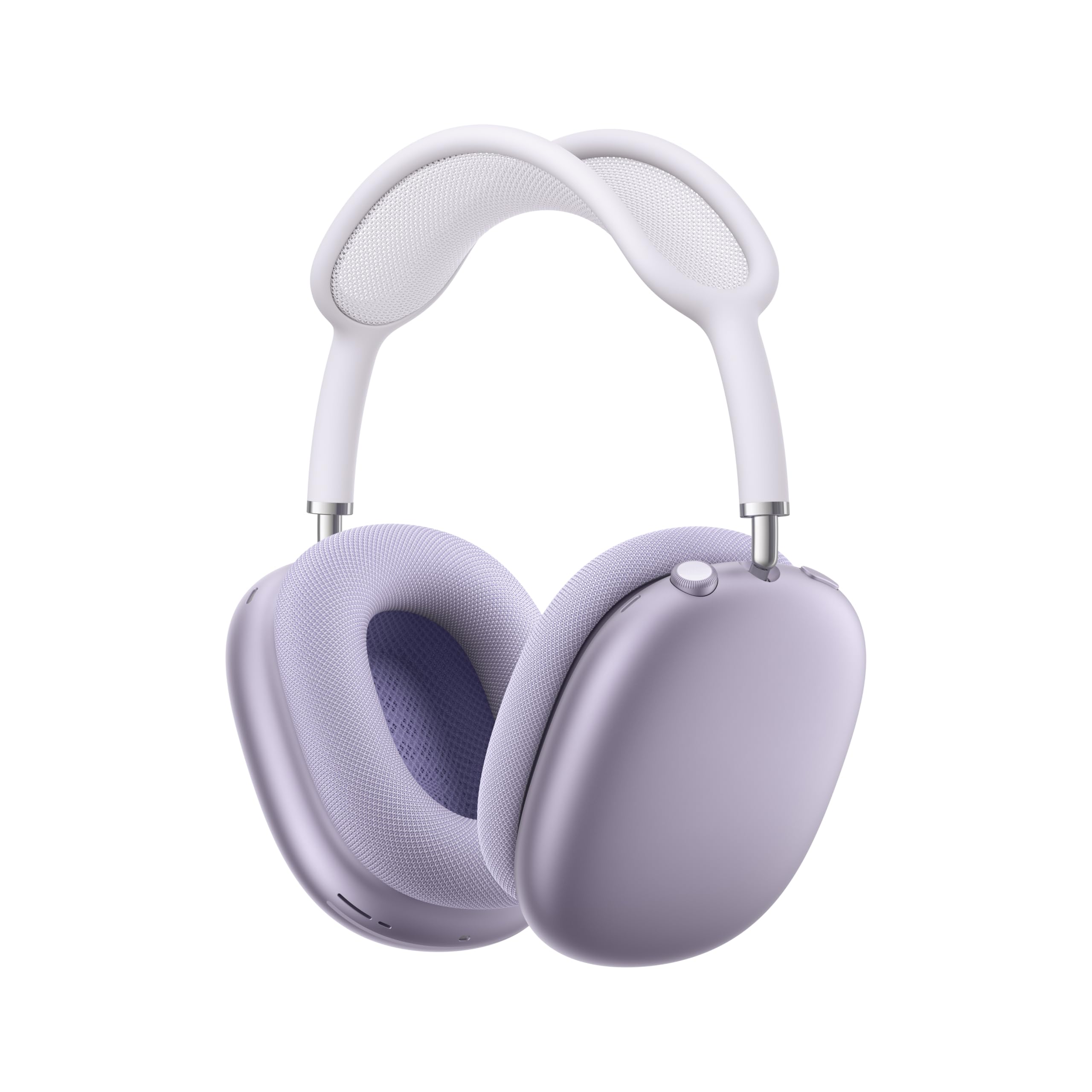 Apple AirPods Max Wireless Over-Ear Headphones, Active Noise Cancelling, Transparency Mode, Personalized Spatial Audio, Dolby Atmos, Bluetooth Headphones for iPhone – Space Gray: USB-C Purple Without AppleCare+
