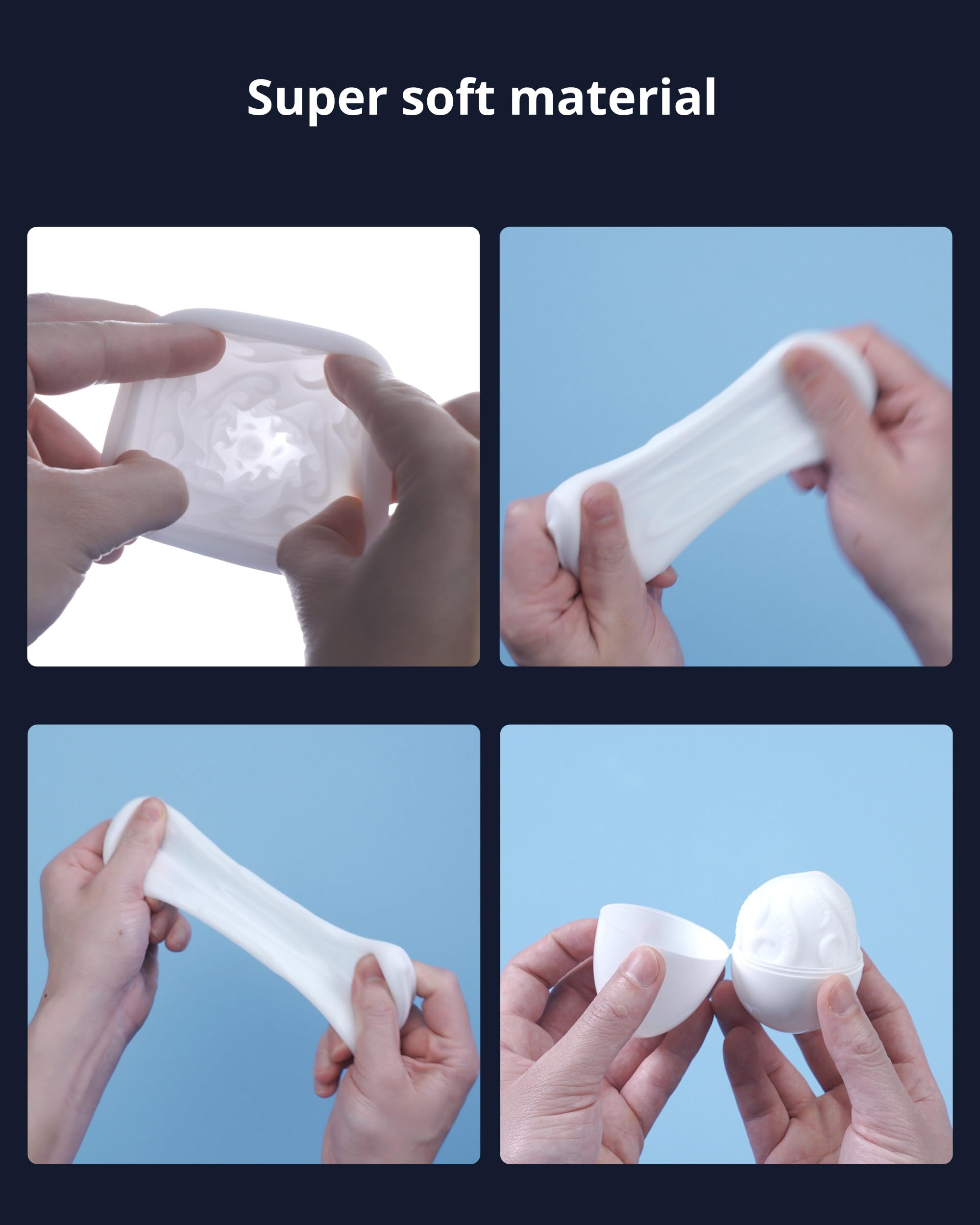 LOVENSE Kraken Male Masturbator Egg, Disposable Pocket Pussy Masturbators Sleeve, Portable Blowjob Adult Male Sex Toys for Men Masturbation,1 Count