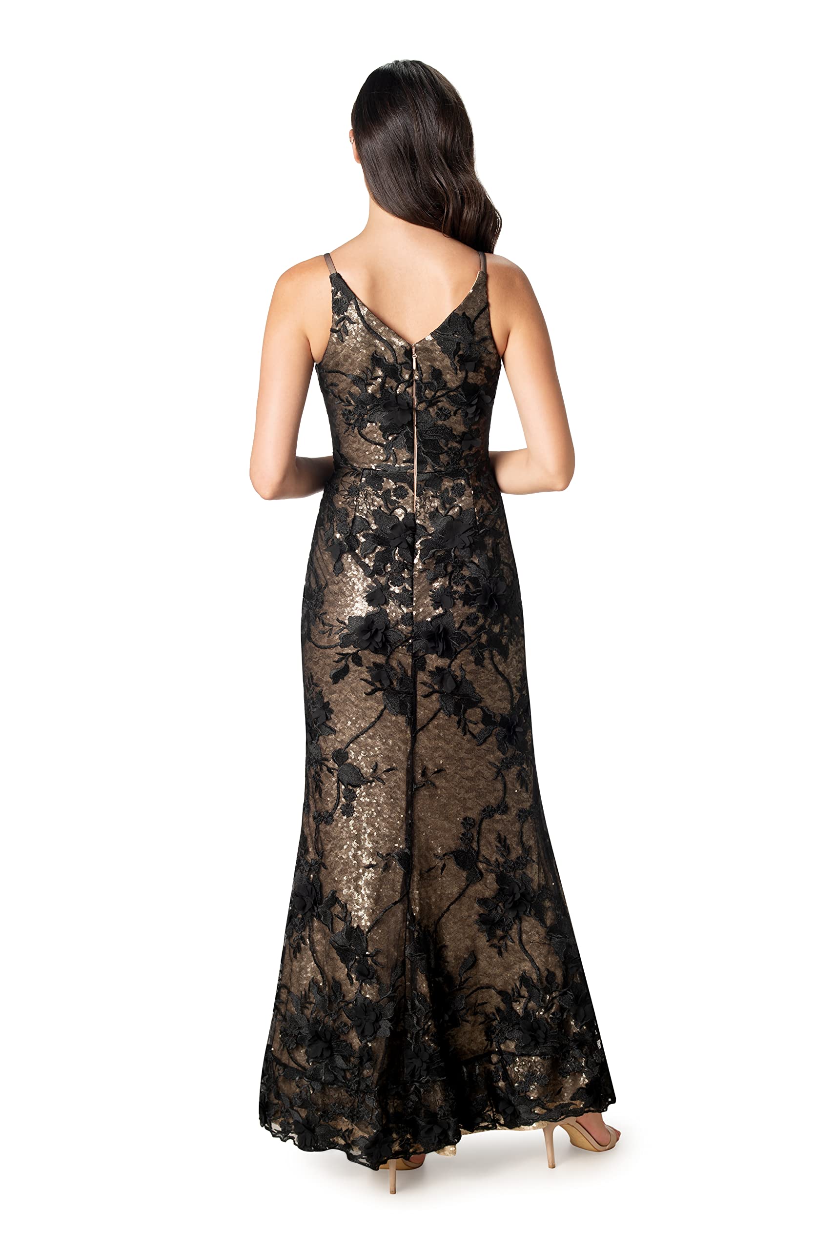 Dress the Population Women's Sharon Bodycon Maxi Dress