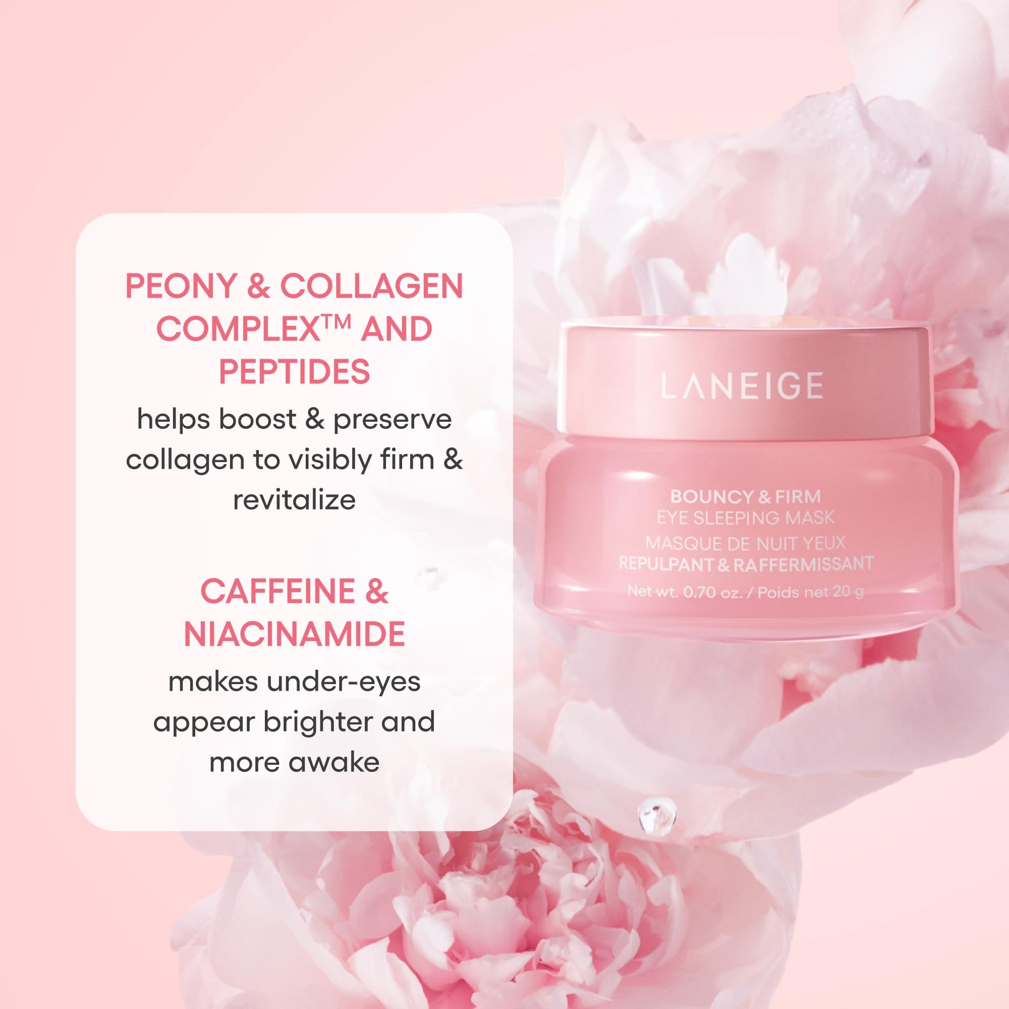 LANEIGE Lip Sleeping Mask: Nourish, Hydrate, Vitamin C, Murumuru & Shea Butter, Antioxidants, Flaky, Dry Lips - Image 4