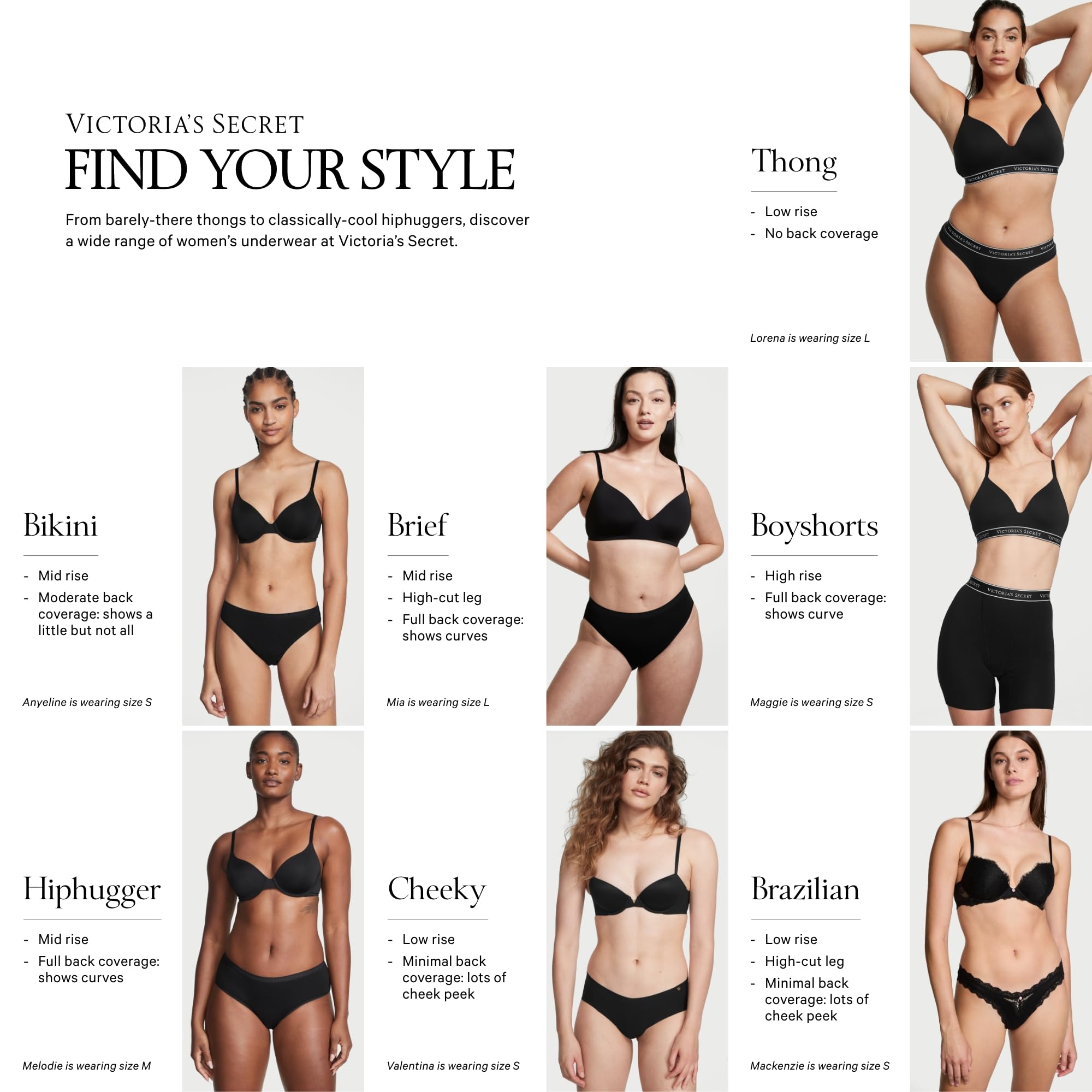 Victoria's Secret Women's Very Sexy Shine Strap Thong Underwear, Panties for Women (XS-XXL): Medium Lipstick Red Lace Monogram