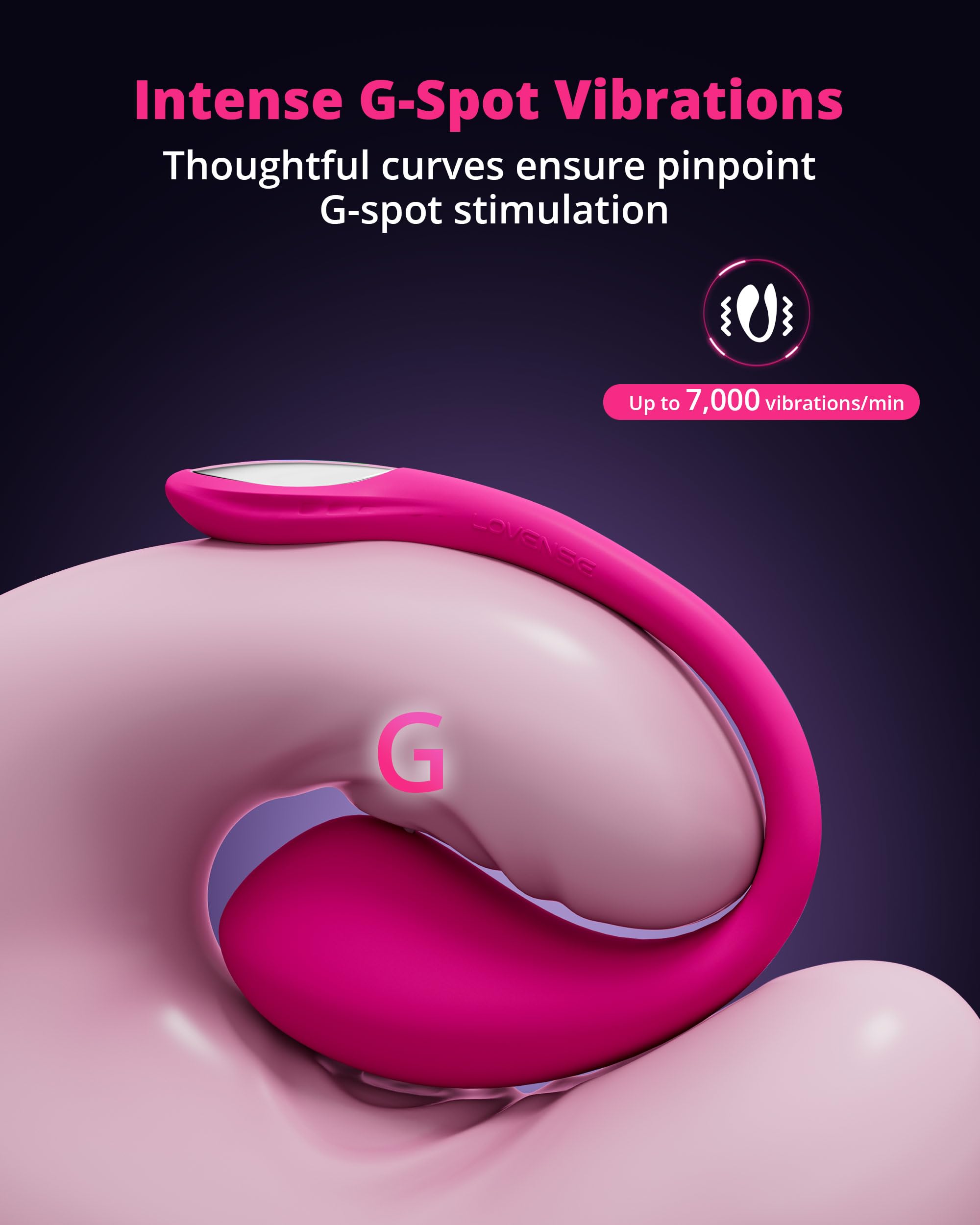 LOVENSE Lush 4 Remote Control G-spot Vibrator, Wearable Long Distance Adult Sex Toys & Games with LED Light, App Controlled Egg Vibrators for Women Couples, Powerful Vibration, Discreet, Waterproof: LOVENSE Lush 4 Remote Control G-spot Vibrator, Wearable Long Distance Adult Sex Toys & Games with LED Light, App Controlled Egg Vibrators for Women Couples, Powerful Vibration, Discreet, Waterproof