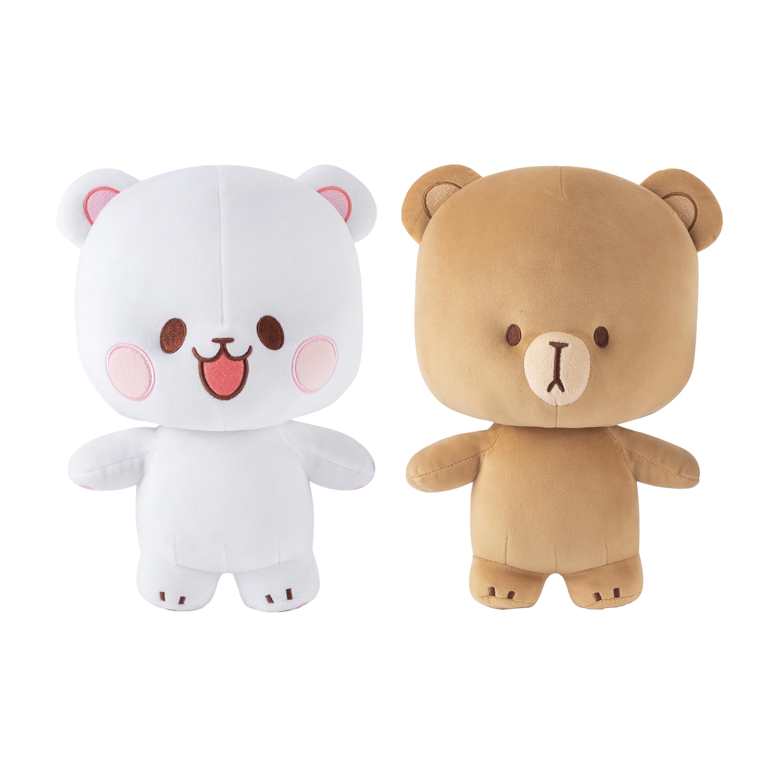 Milkmochabear Large 12" Inch Milk and Mocha Plush Bundle Authentic Merchandise