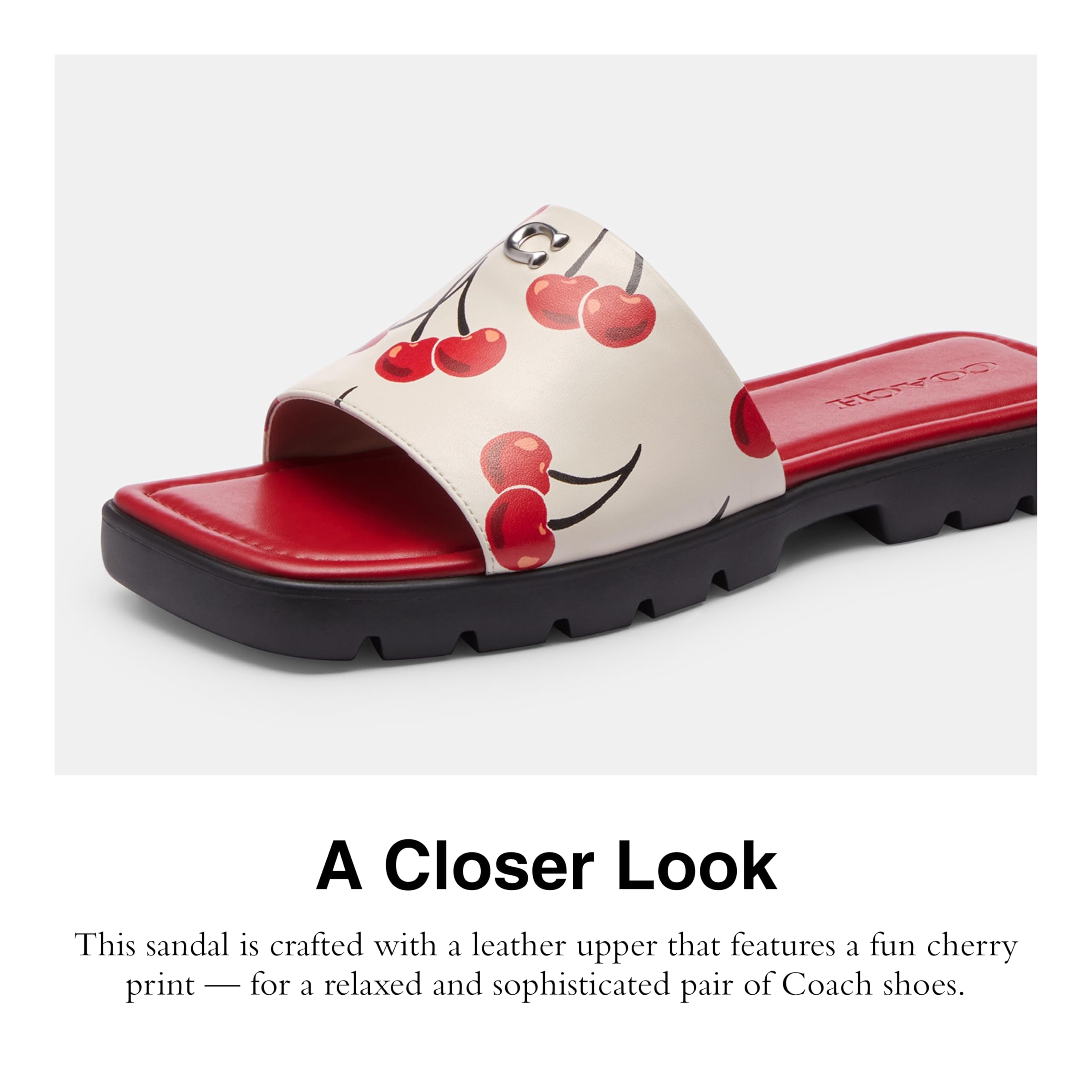 Coach Women's Florence Slide Sandal - Image 4