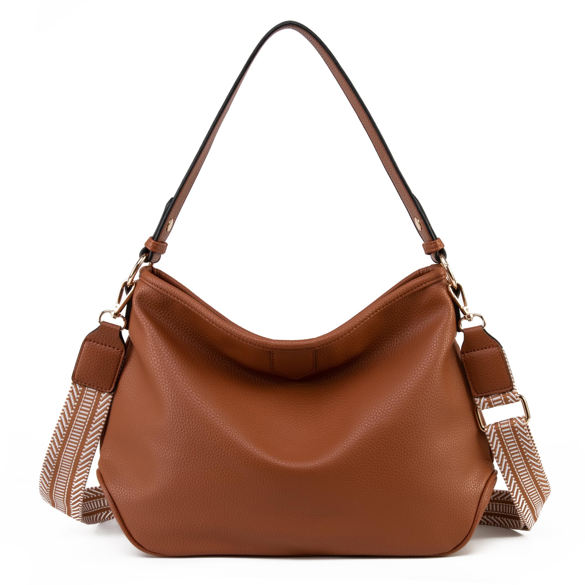 Montana West Medium Hobo Bags for Women Purses and Handbags Classic Top Handle Shoulder Satchel Bags thumbnail 1