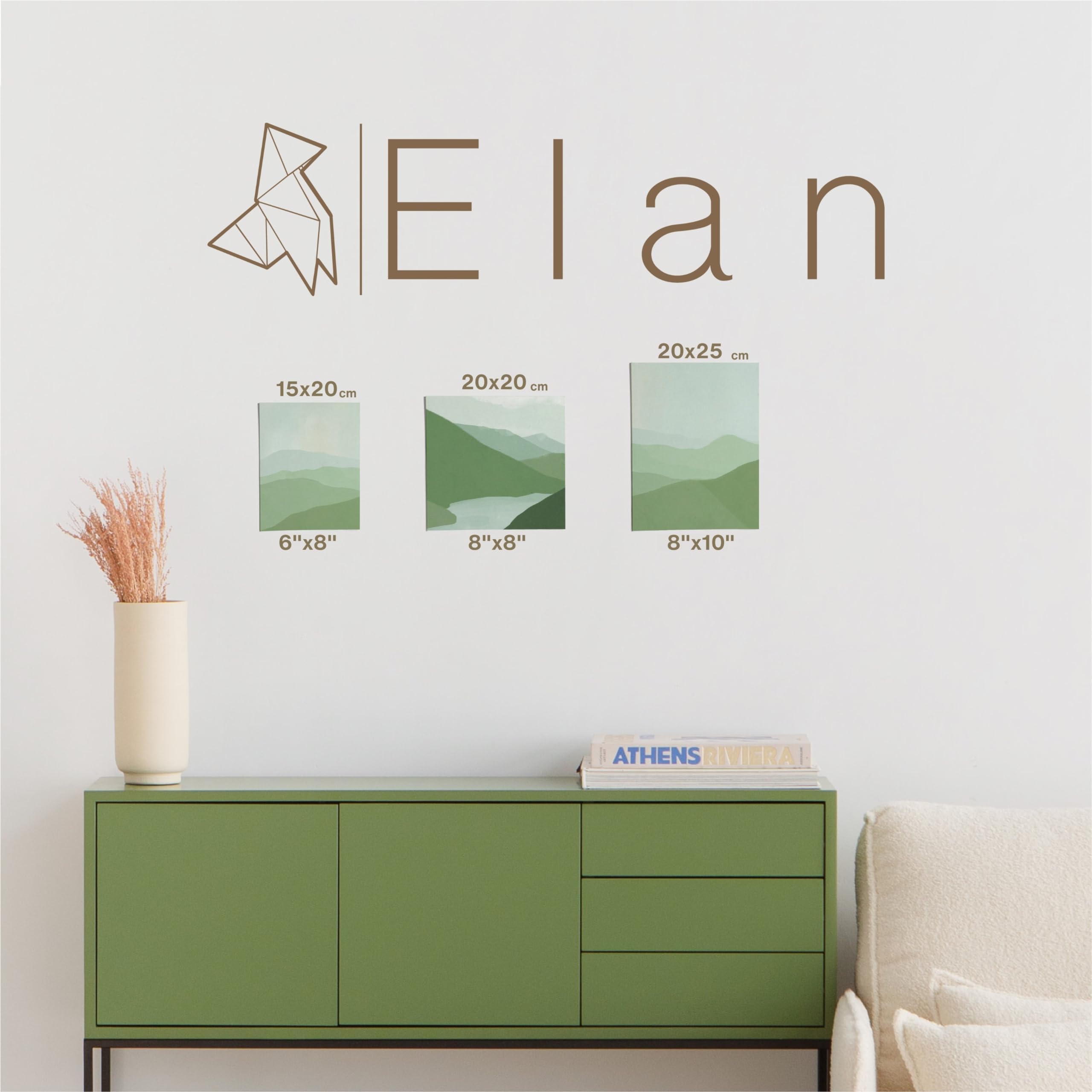 Elan Cotton Canvas Panels 8x10, 12-Pack Canvas Boards for Painting, Painting Canvas, Canvases for Painting, Art Board Bulk, Art Canvas Board, Blank Canvas Panel, Plain Canvas Board Art Canvas Panels: 8x10"