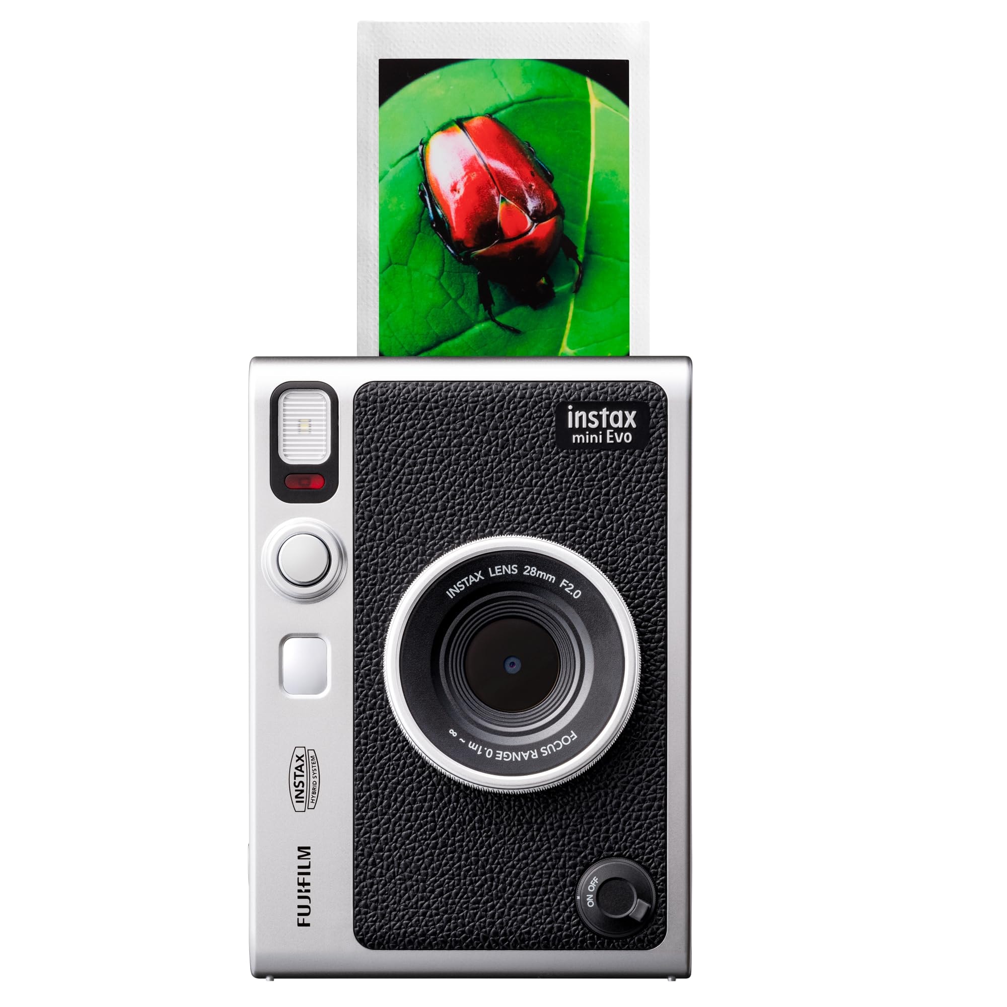 Fujifilm Instax Mini EVO Instant Camera: Black