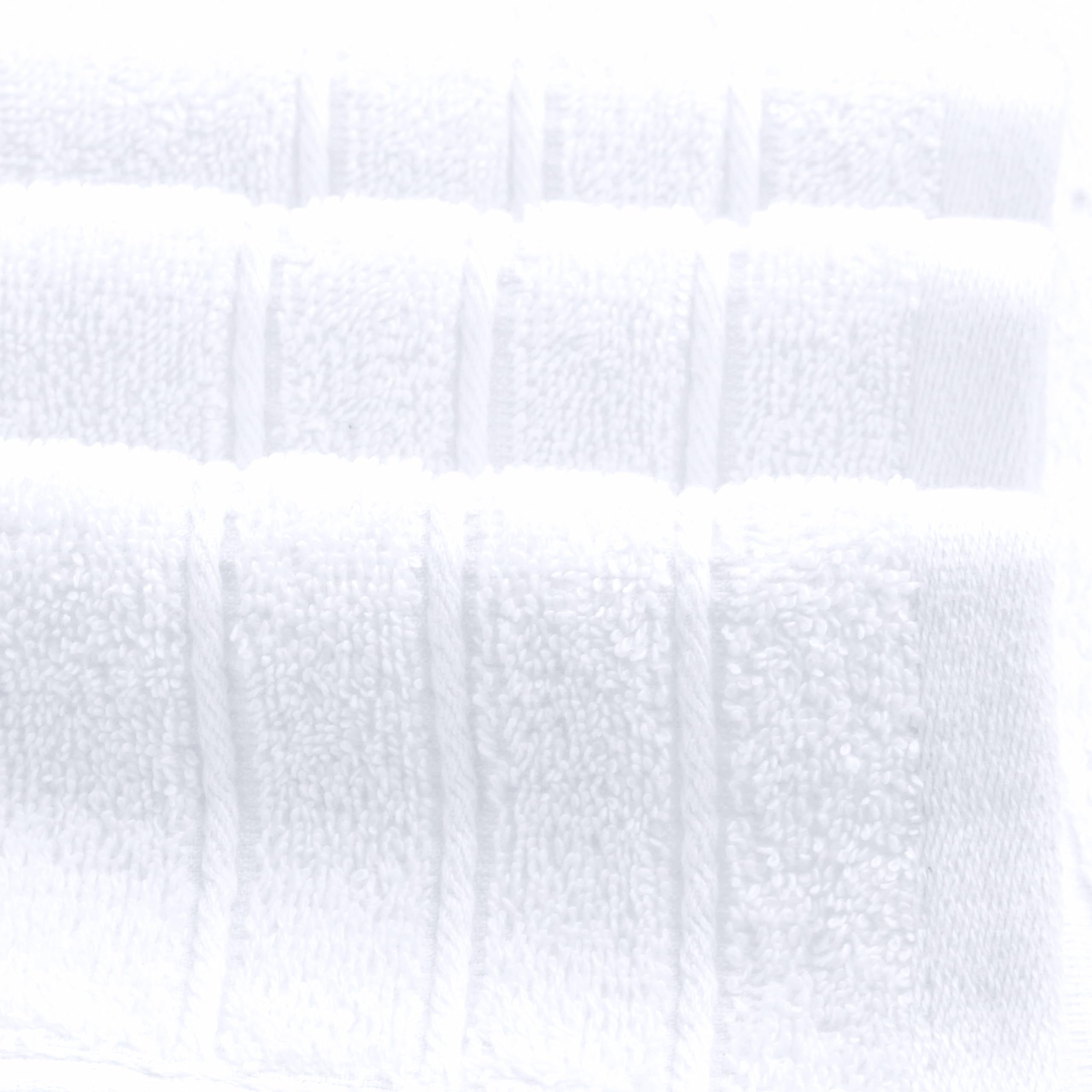 Tens Towels Pack of 4 Extra Large Bath Towels 30 x 60 Inches, 100% Cotton, Larger & Lighter Weight, Quicker to Dry, Super Soft and Absorbent, Perfect for Bathroom,: White