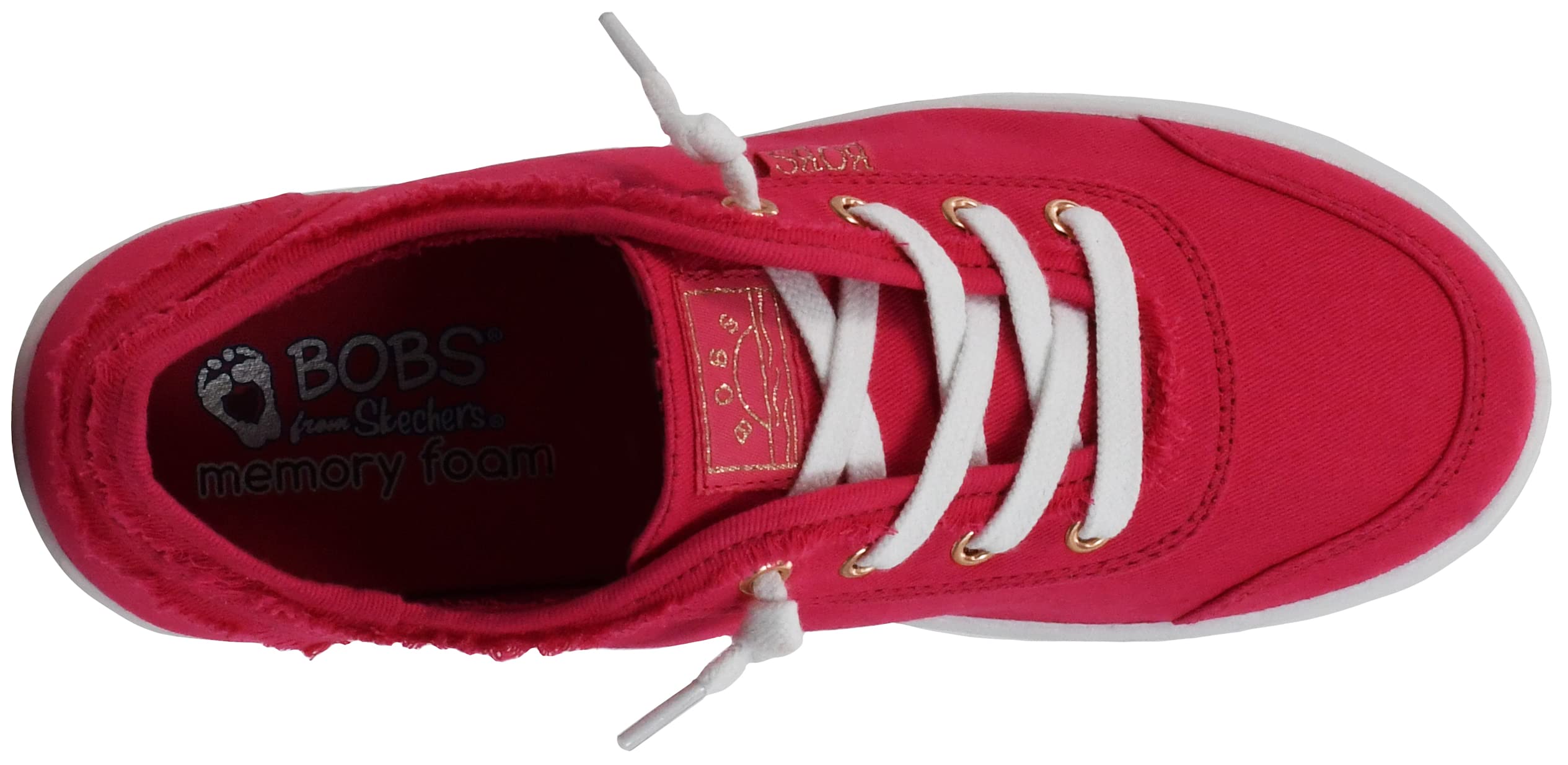 Skechers Women's Bobs B Cute Sneaker – Memory Foam, Flexible Outsole, Lightweight Vegan Shoes