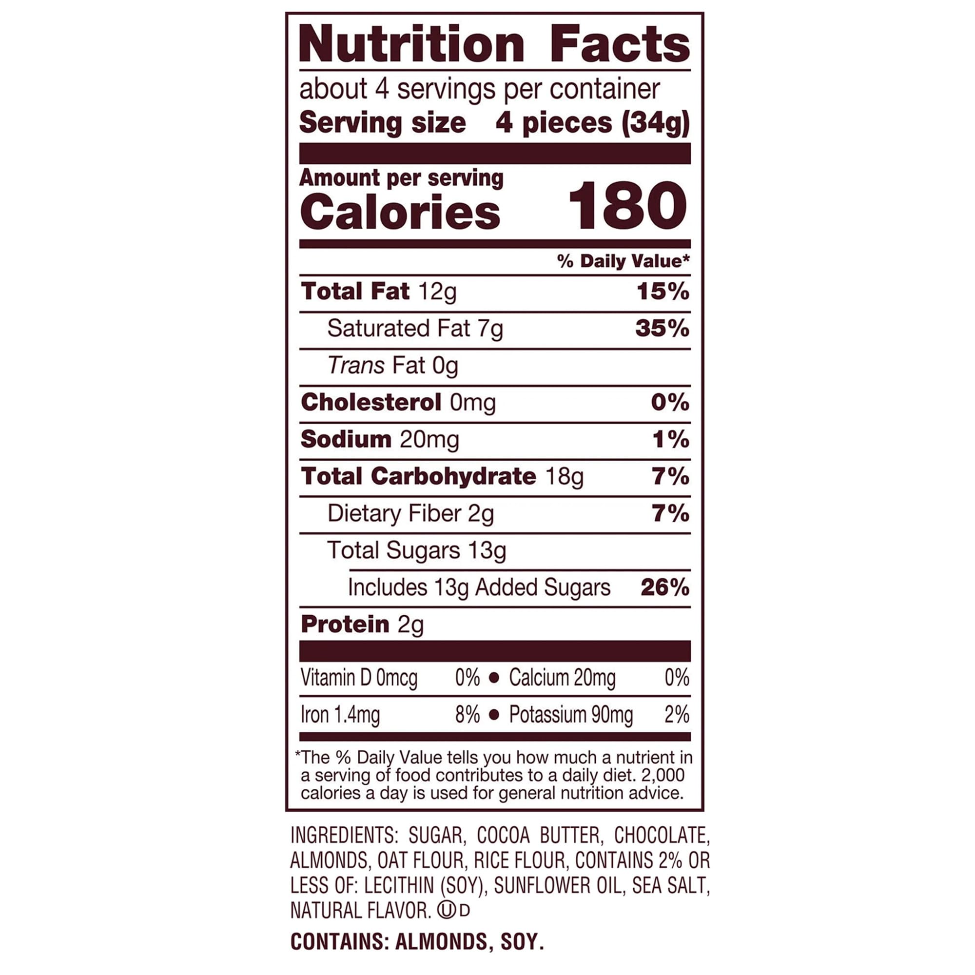 Plant-Based Miniature Oat Chocolate Candy - 2 Pack Vegan, Extra Creamy with Almond and Sea Salt, Individually Wrapped Candies: Plant-Based Miniature Oat Chocolate Candy - 2 Pack Vegan, Extra Creamy with Almond and Sea Salt, Individually Wrapped Candies