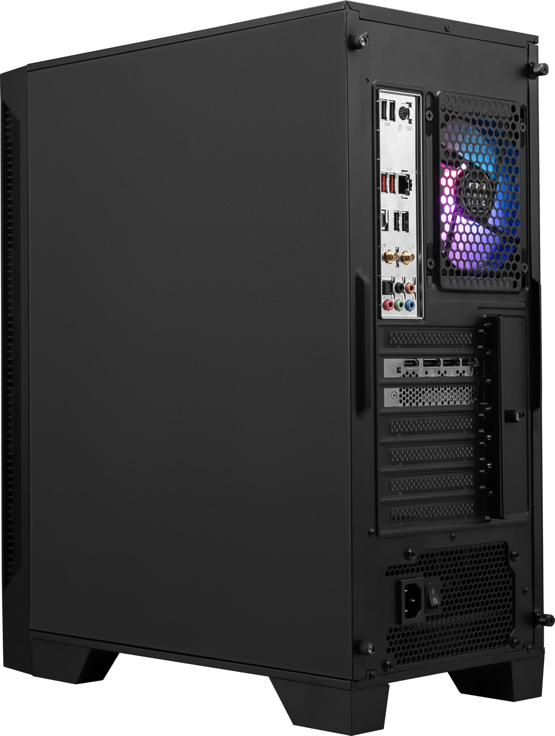 MSI Codex Z2 Gaming Desktop: AMD R7-8700F, GeForce RTX 4070, 32GB DDR5, 2TB m.2 NVMe SSD, USB Type-C, VR-Ready, Windows 11 Home : A8NUE-274US