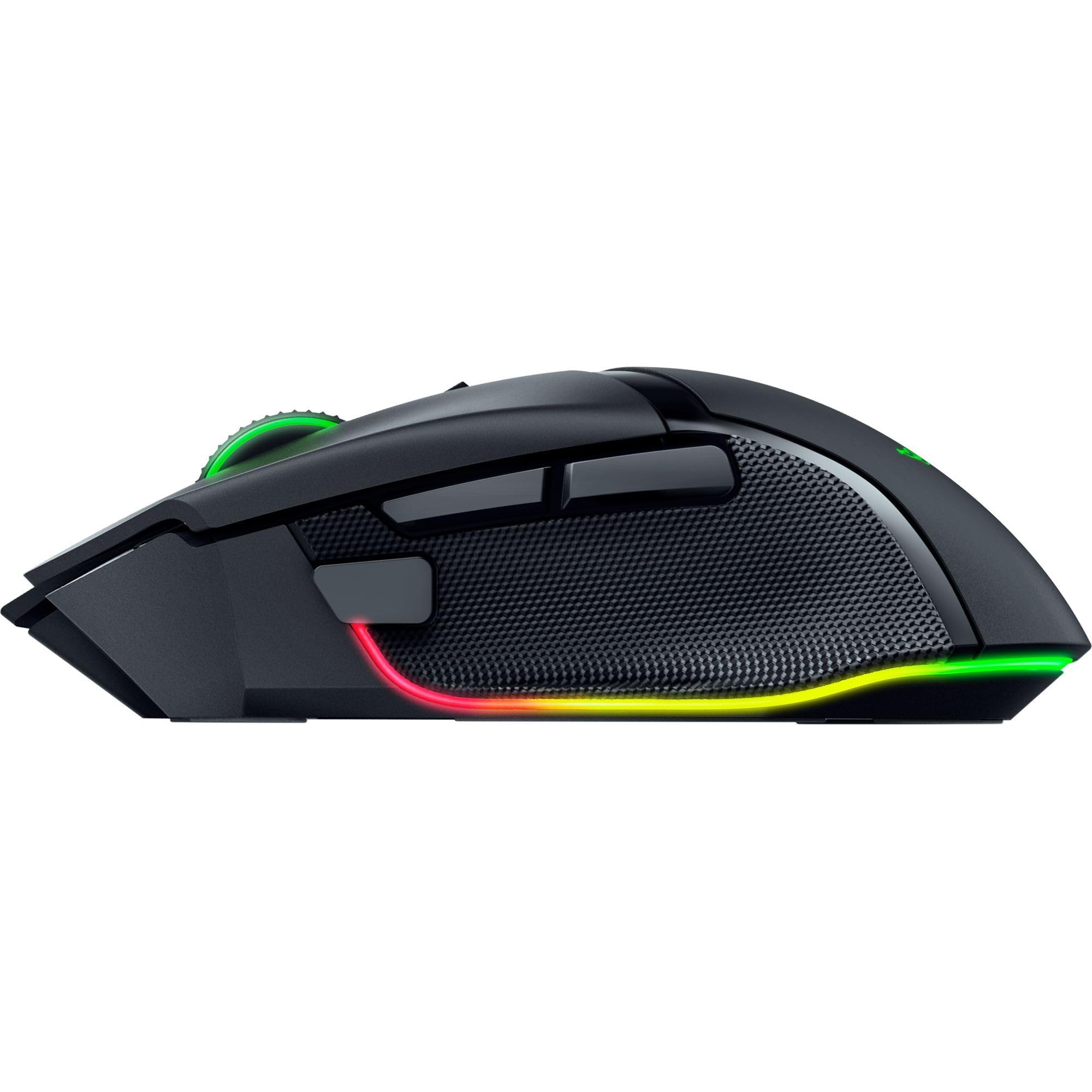 Razer Basilisk V3 Pro 35K Wireless Gaming Mouse: HyperScroll Tilt Wheel - 35K DPI Optical Sensor Gen 2-13 Customizable Controls - Chroma RGB - Optical Switches Gen 3 - Up to 140 Hr Battery -: Black
