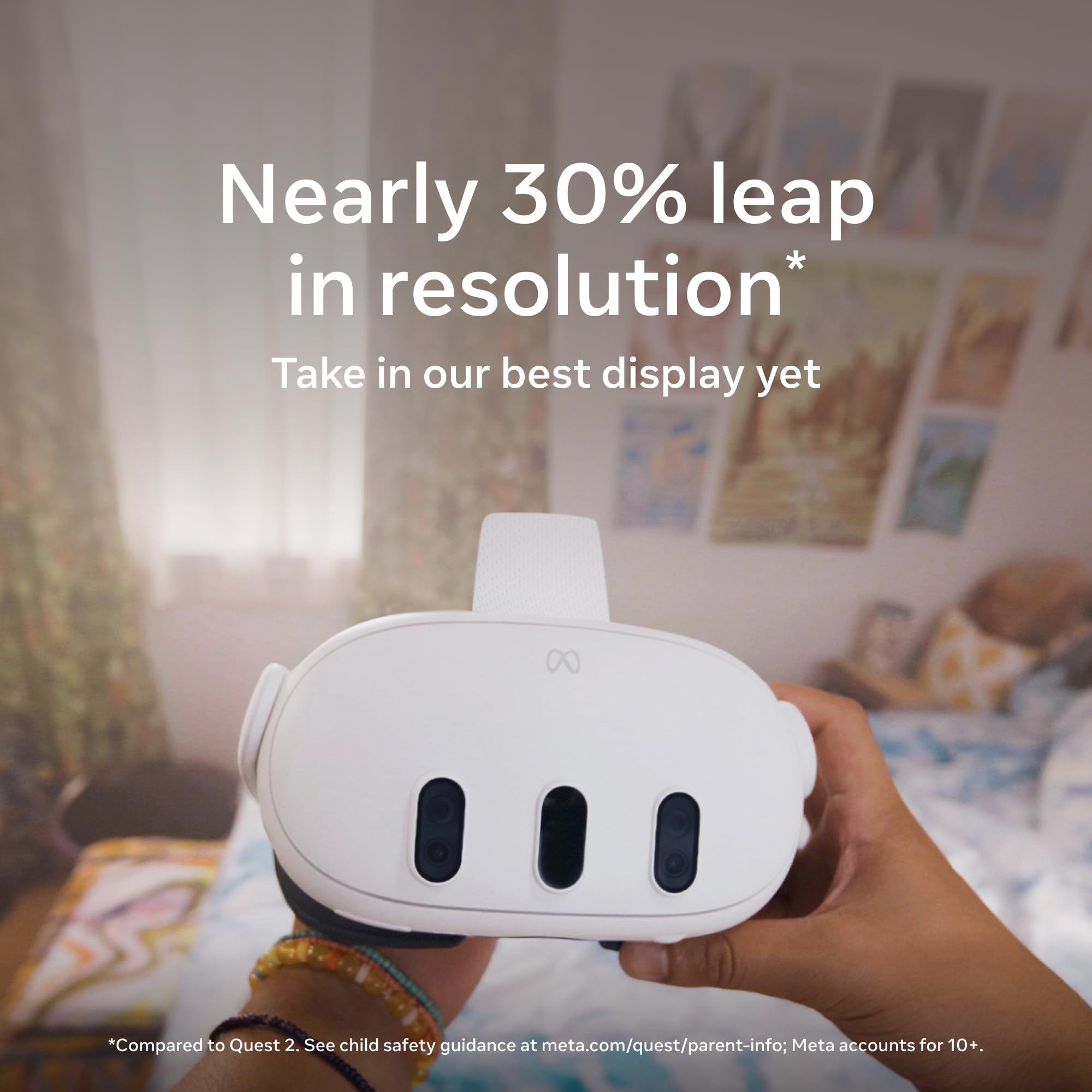 Meta Quest 3 512GB — The Most Powerful Quest — Ultimate Mixed Reality Experiences — Get a 3-Month Trial of Meta Horizon+ Included: 512GB Headset + Controllers, Refreshed Packaging