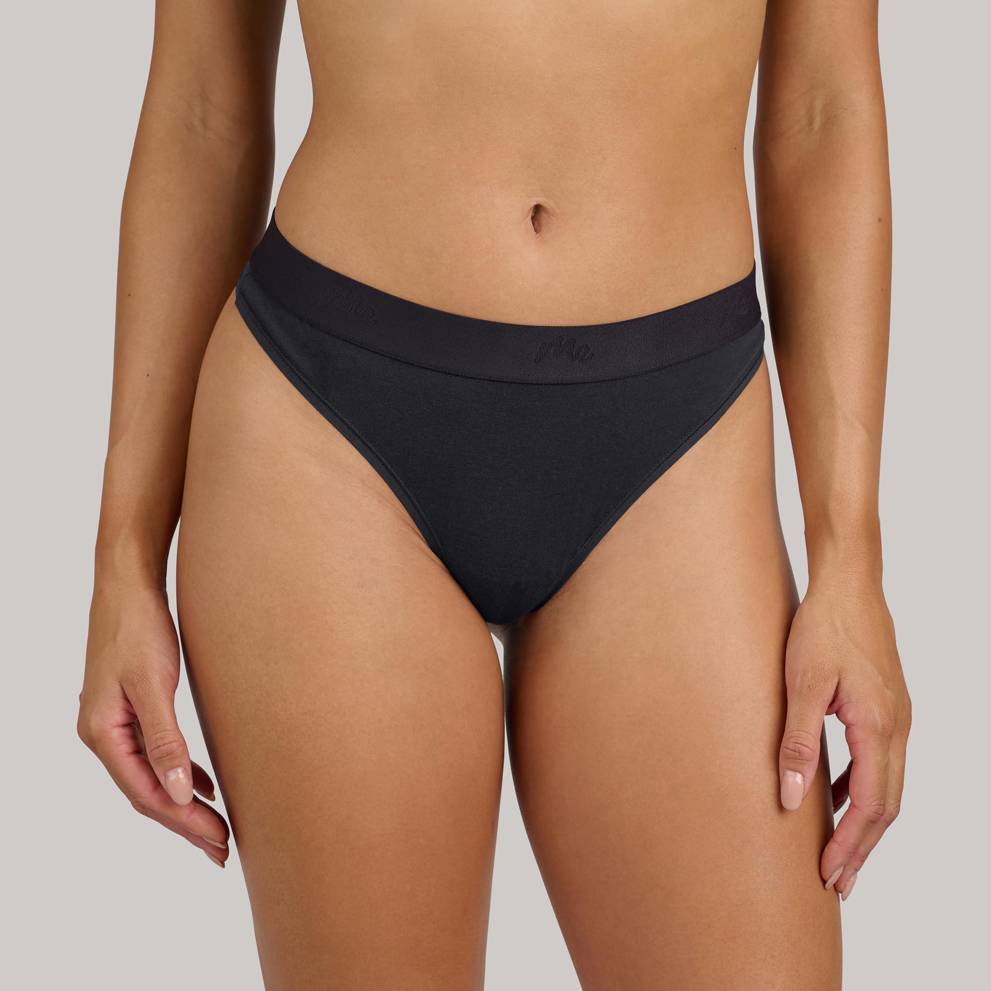 MeUndies – Women’s Stretch Cotton Mid Rise Thong - Comfortable Panties –Amazon Exclusive Fabric thumbnail 4