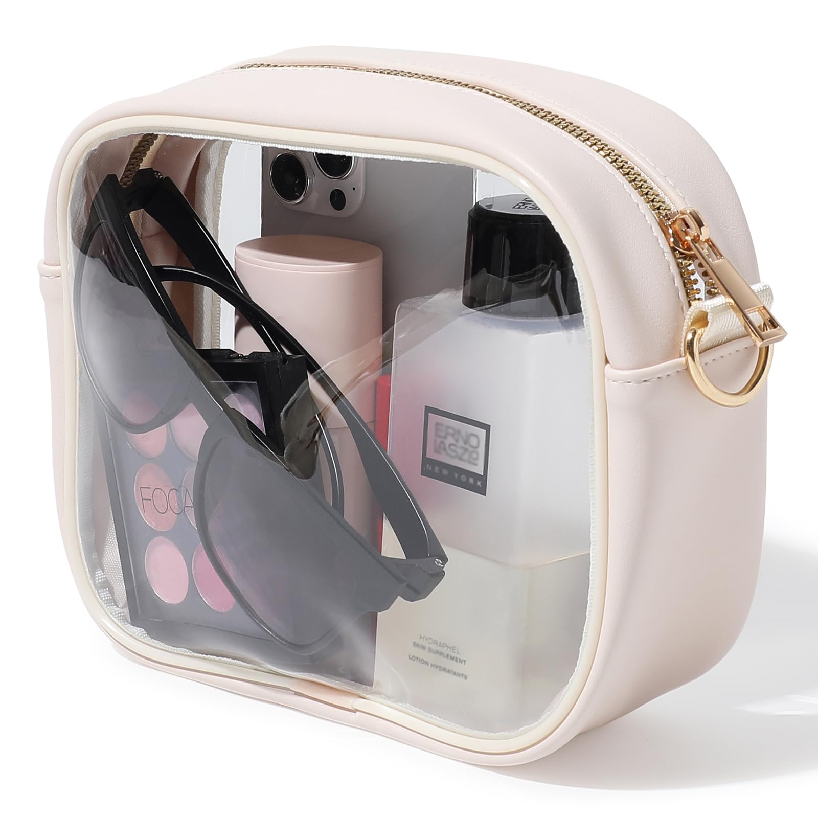 TOBVZOO Clear Bag Stadium Approved, Crossbody Transparent Bag for Concerts Sports Events, Purses for Men & Women thumbnail 2
