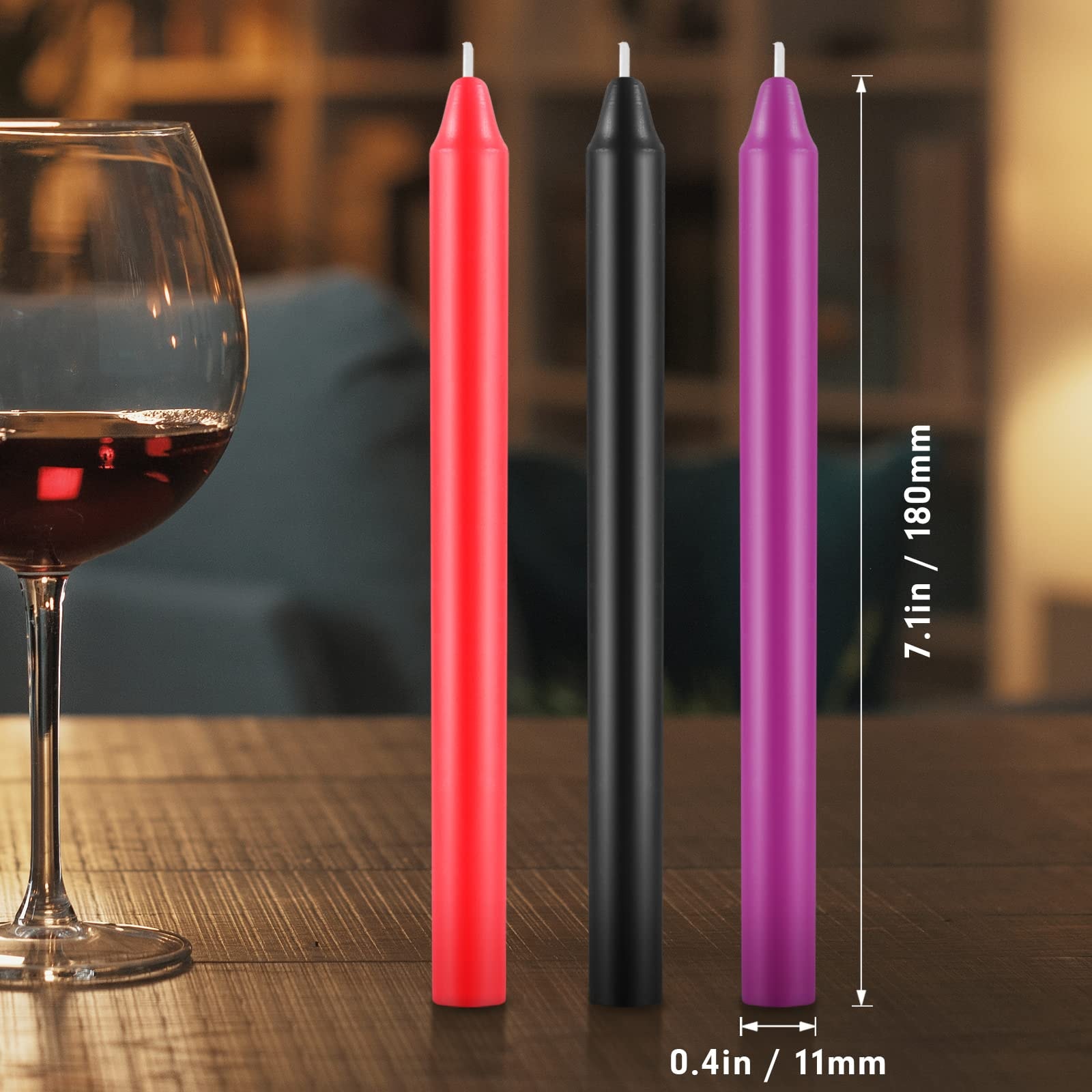 MANFLY Low Temperature Candles Low Heat Romantic Candles Wax for Couples, Wedding, Home Decoration - Image 4