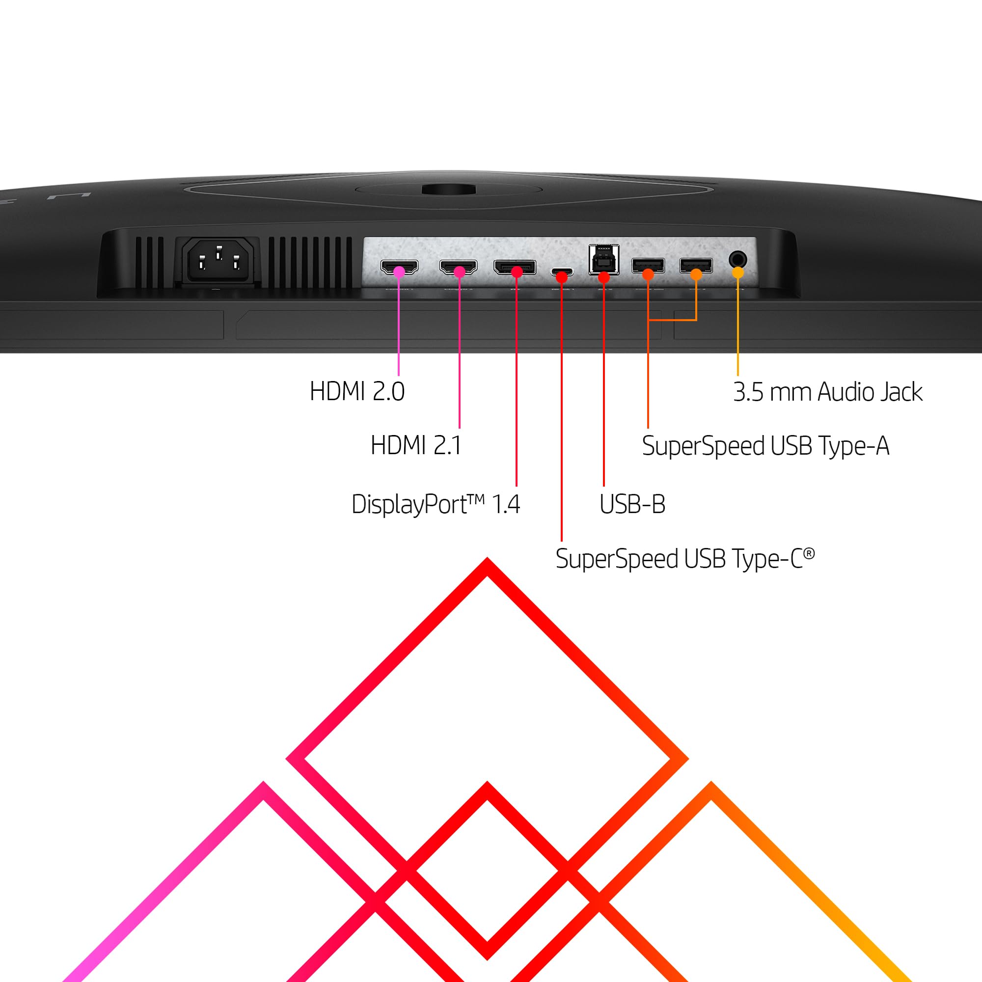 HP OMEN 27k UHD 144Hz Gaming Monitor, 4K UHD Display (3840 x 2160), IPS Panel, 99% sRGB, 95% DCI-P3, 16:9, OMEN Gaming Hub, 27k (2023),Black: HP OMEN 27k UHD 144Hz Gaming Monitor, 4K UHD Display (3840 x 2160), IPS Panel, 99% sRGB, 95% DCI-P3, 16:9, OMEN Gaming Hub, 27k (2023),Black