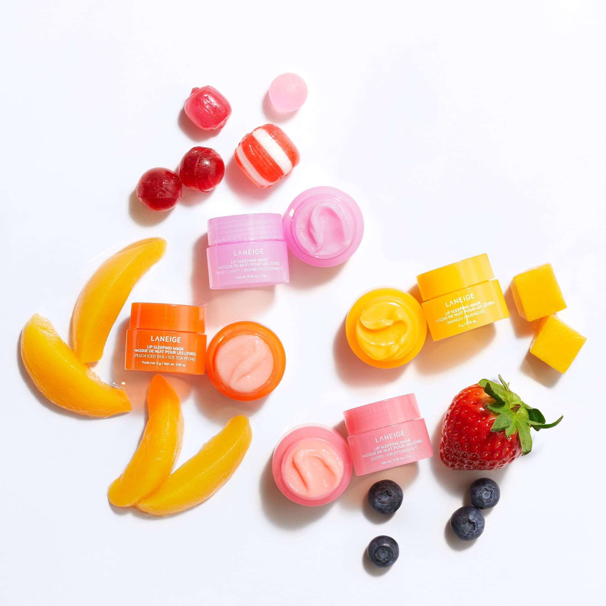 LANEIGE Lip Sleeping Mask: Nourishing Overnight Lip Treatment with Vitamin C, Shea & Murumuru Butter for Hydrating Dry, Flaky Lips: Dreamy Lip Kit