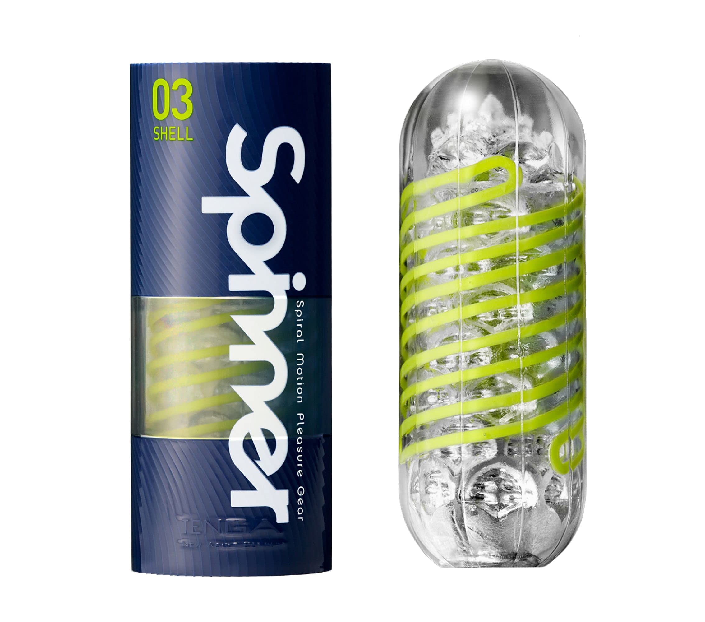 TENGA Spinner Cup Men Masturbator, Reusable Spiral Motion, SPN-00 Tetra - Image 1