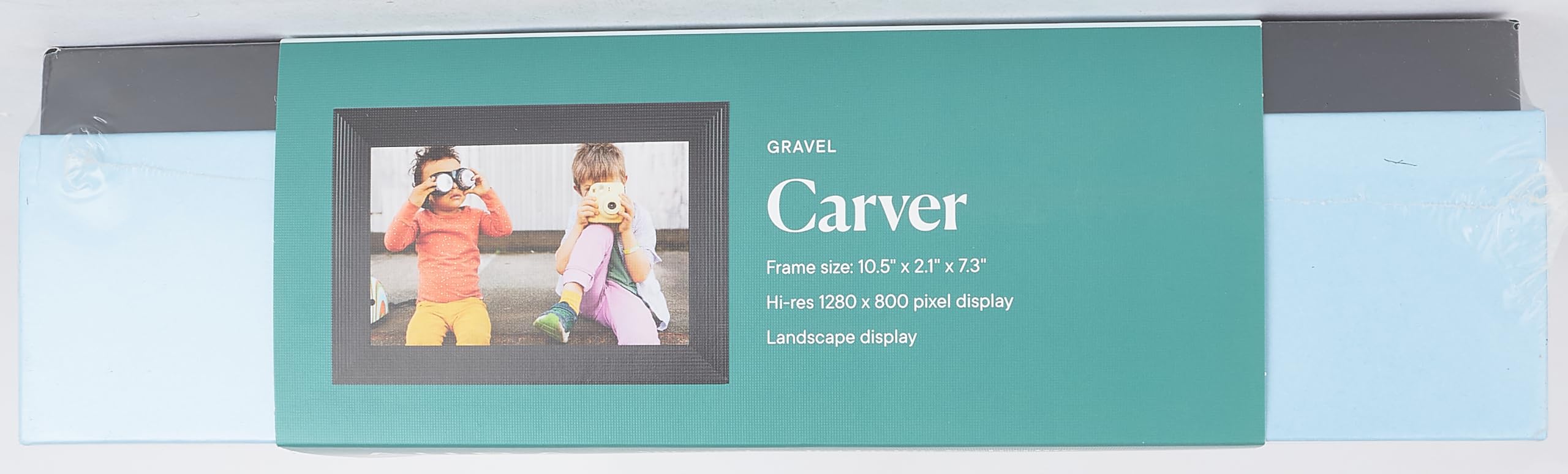 Aura Digital Picture Frame - 10.1" HD Mat Display | Wirecutter's Best Digital Frame for Gifting - Send Photos Directly from Your Phone from Anywhere | Quick & Easy Setup Over WiFi - Free App | Black: 10" - Black